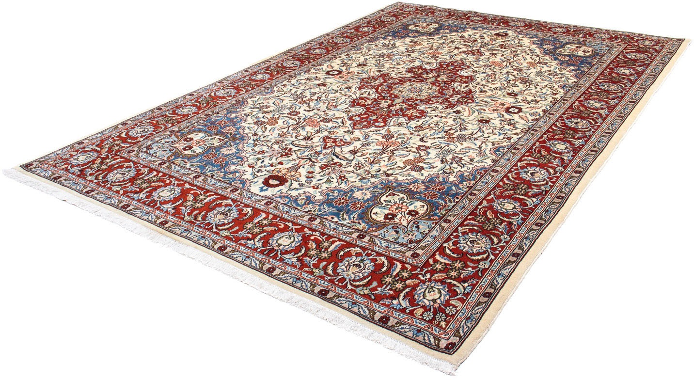 Image of morgenland Orientteppich »Perser - Royal - 320 x 210 cm - beige«, rechteckig, 10 mm Höhe, Wohnzimmer, Handgeknüpft, Einzelstück mit Zertifikat bei Ackermann Versand Schweiz