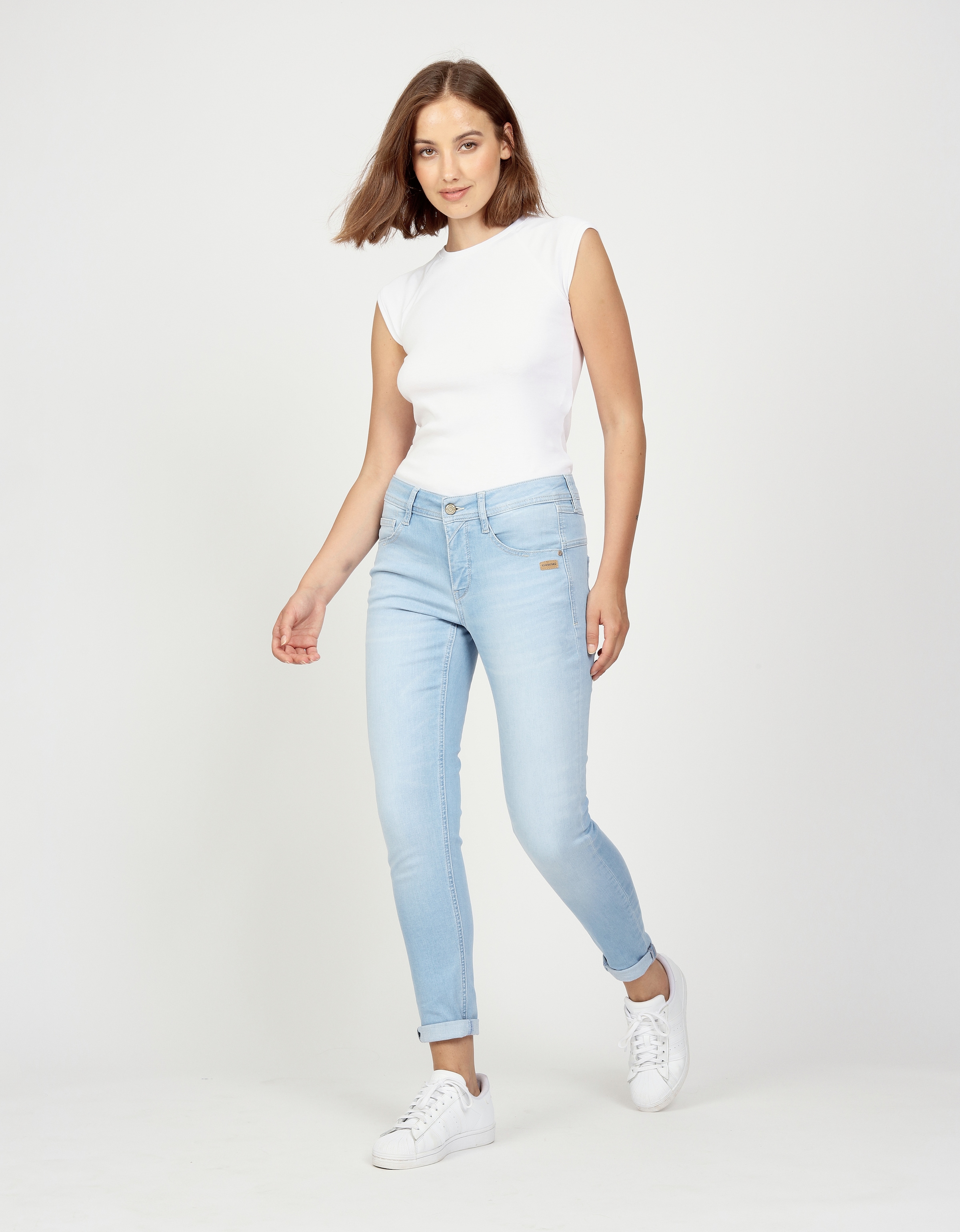 GANG Relax-fit-Jeans »94AMELIE«, mit doppelter rechter Gesässtasche