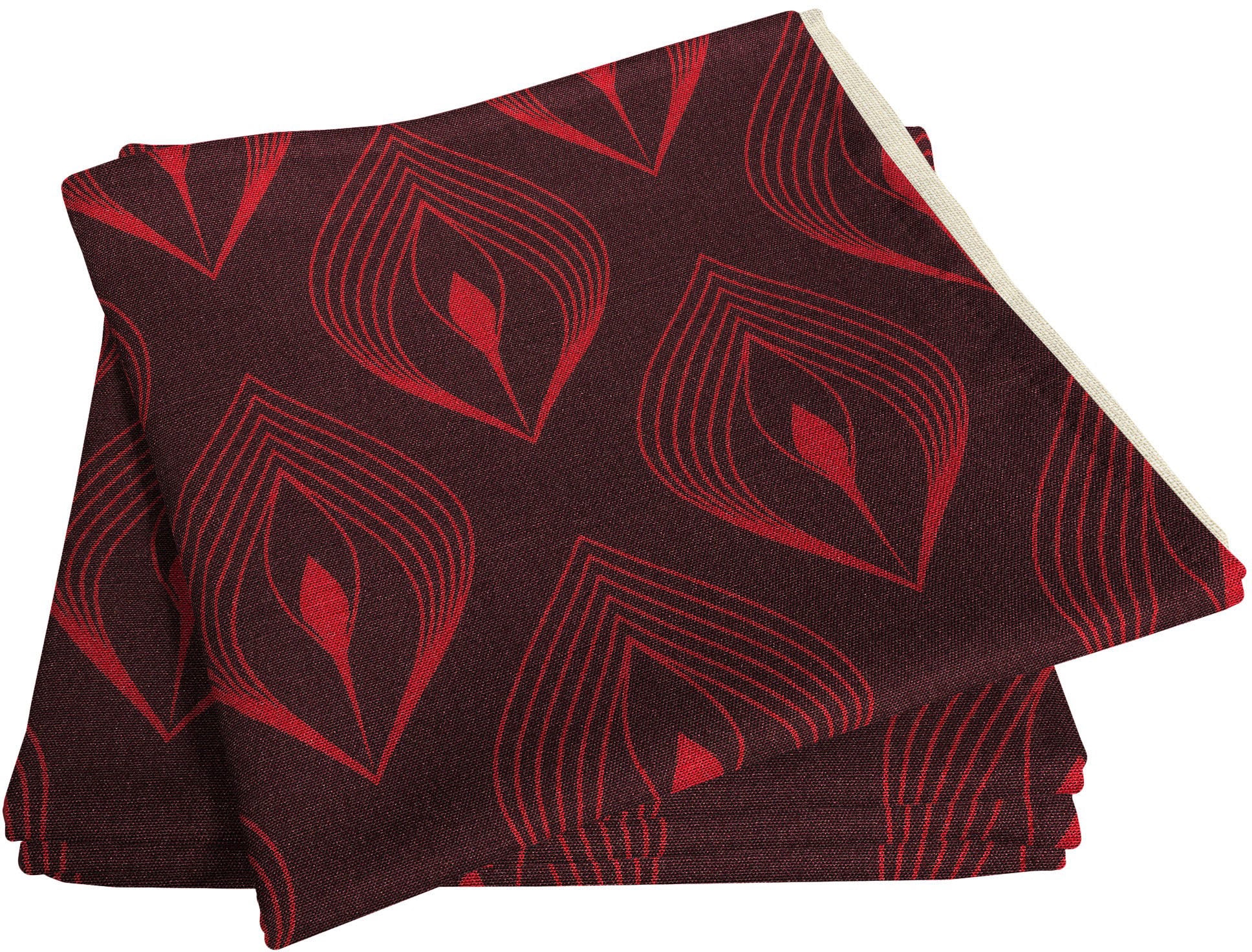 Adam Stoffserviette »Feathers«, (4 St.), GOTS organic,zertifiziert durch CERES 0242Made in Germany