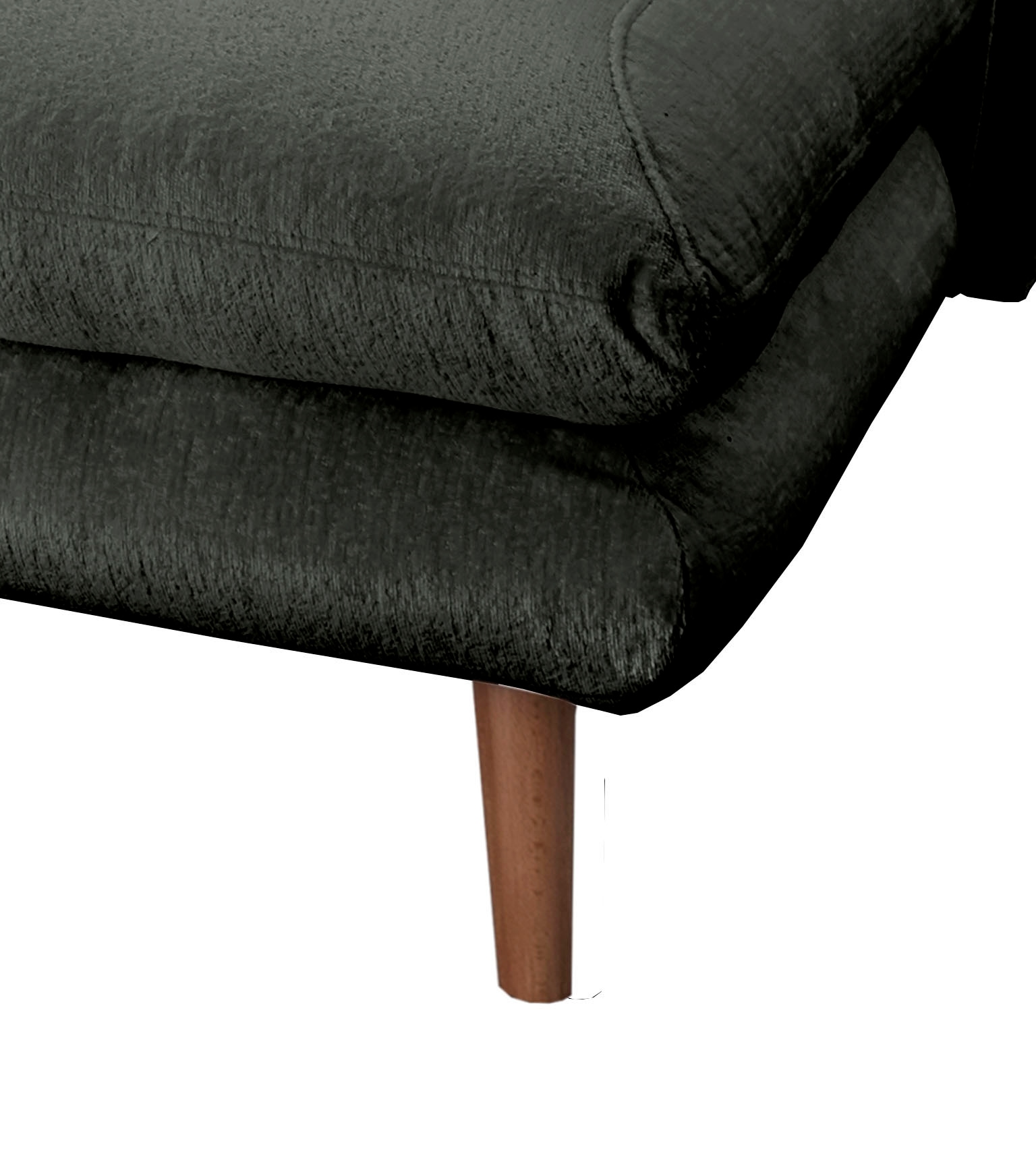 INOSIGN Ecksofa »Lazio modern und bequem, schmale Armlehnen, tolle Detailverarbeitung«, zwei verschiedene Fussfarben wählbar