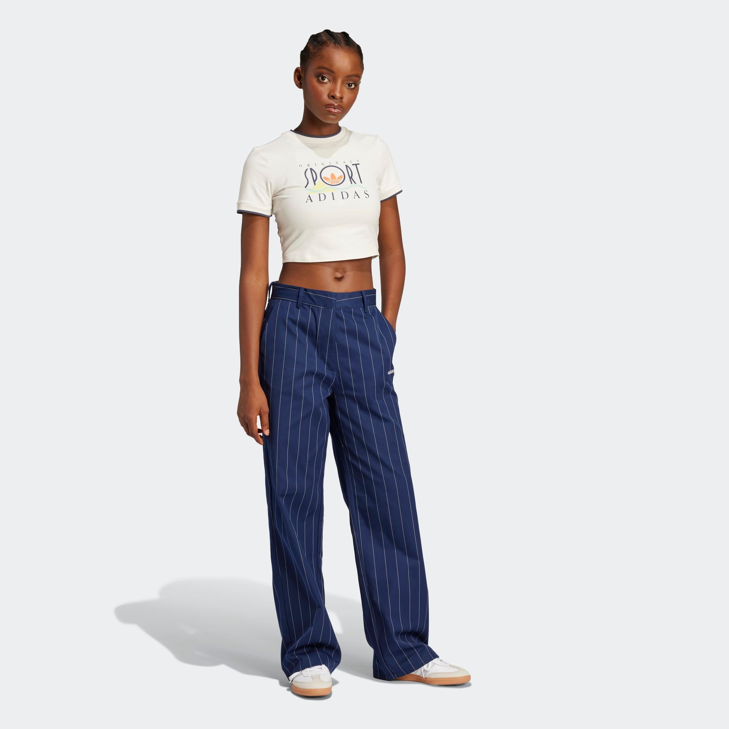 adidas Originals Sporthose »PINSTRIPE PANTS«, (1 tlg.)