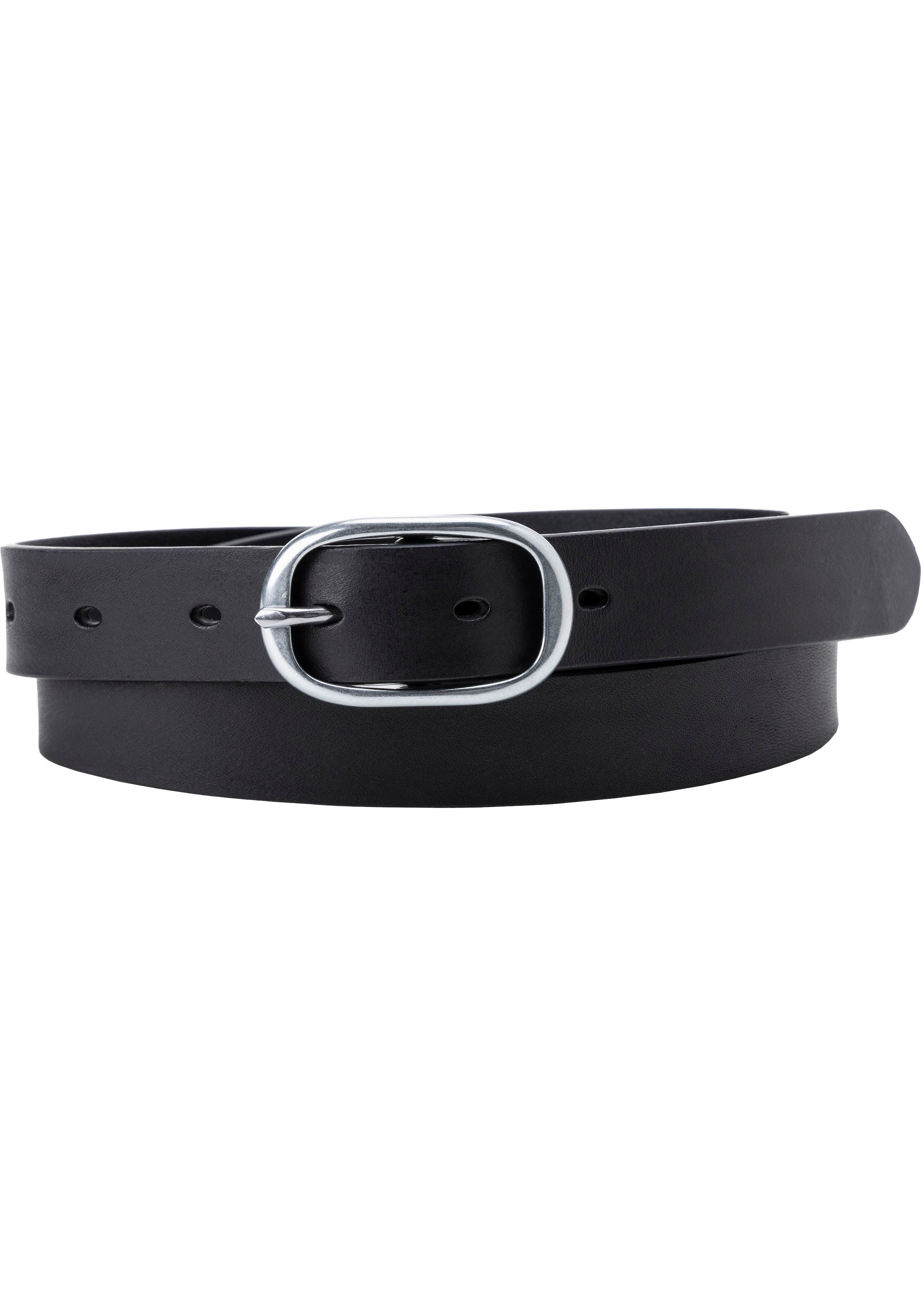 Image of Levis Ledergürtel "WOMENS CHARLIE BELT" mit Logoprägung
