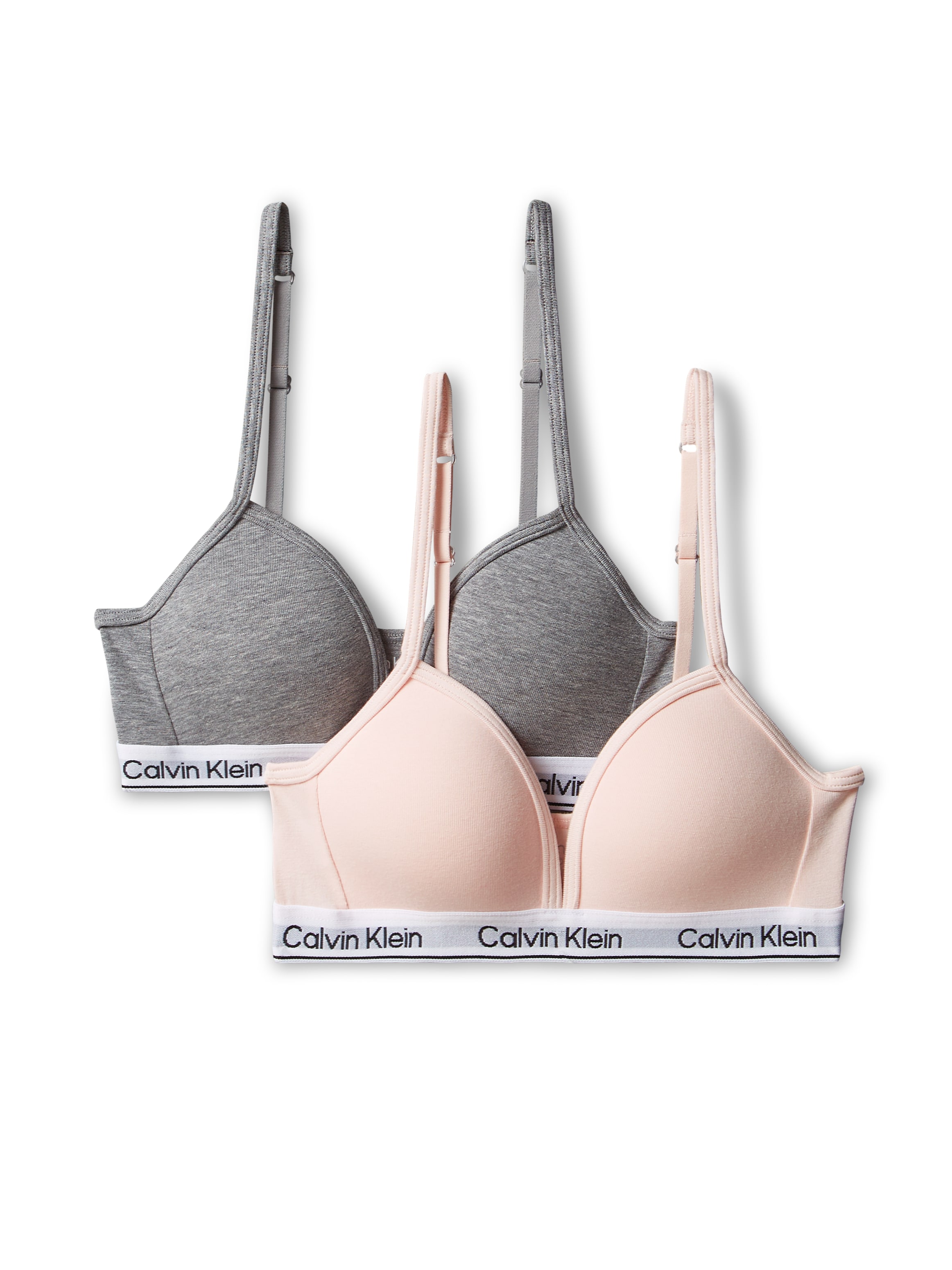 Calvin Klein Underwear Triangel-BH »2PK TRIANGLE« Packung, 2er-Pack, 2 Stk. mit Logobund