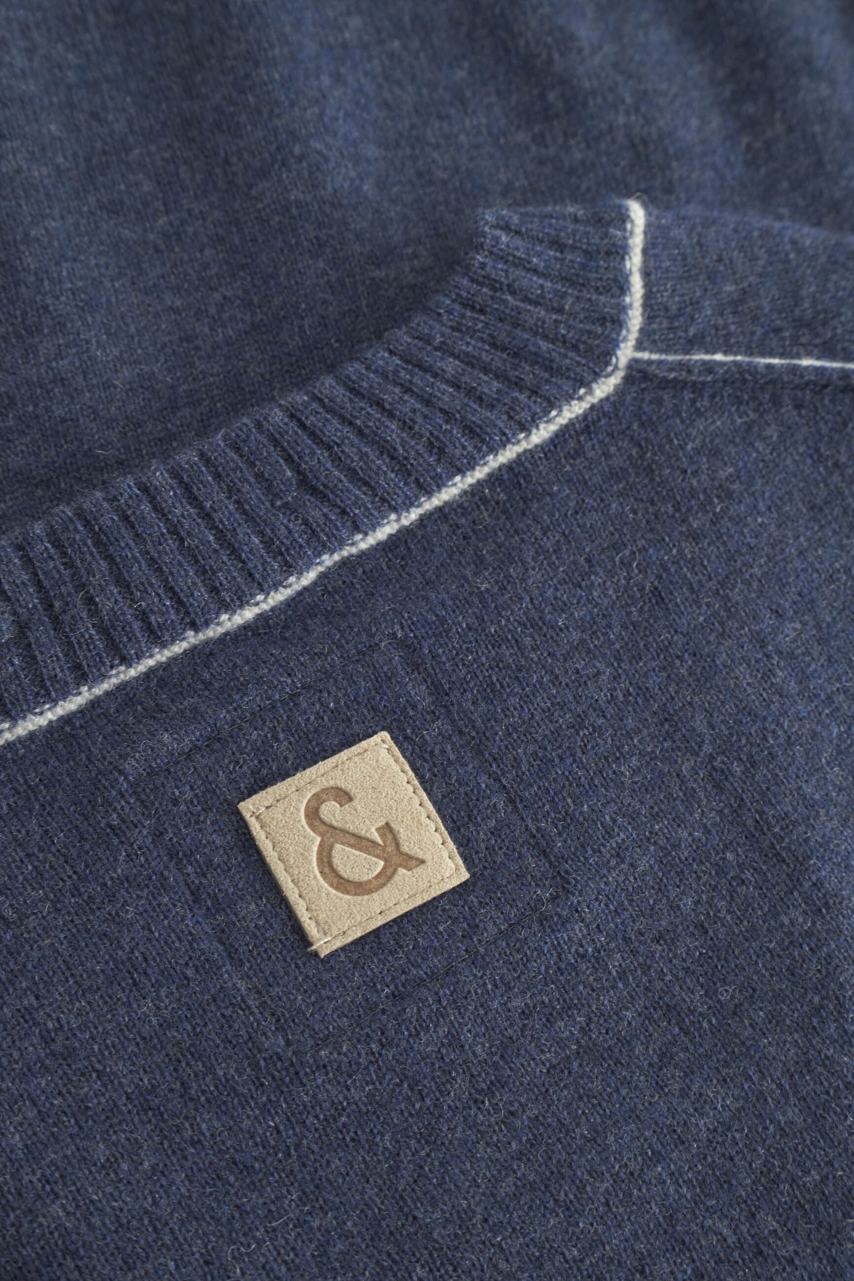 colours & sons Strickpullover »colours & sons Pullover Roundneck Merino Blend«