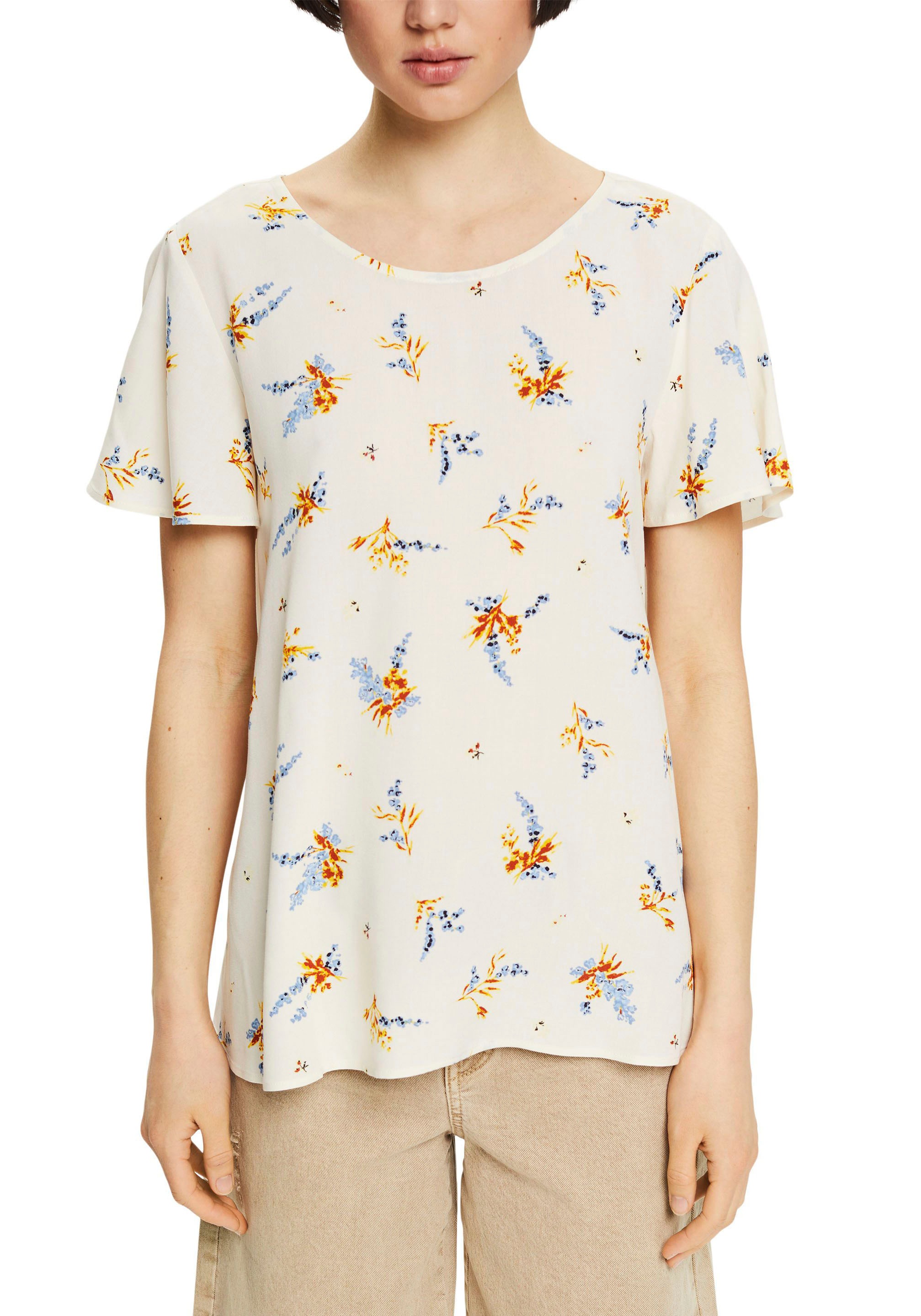 Image of edc by Esprit Schlupfbluse, mit geknöpftem Keyhole im Nacken bei Ackermann Versand Schweiz