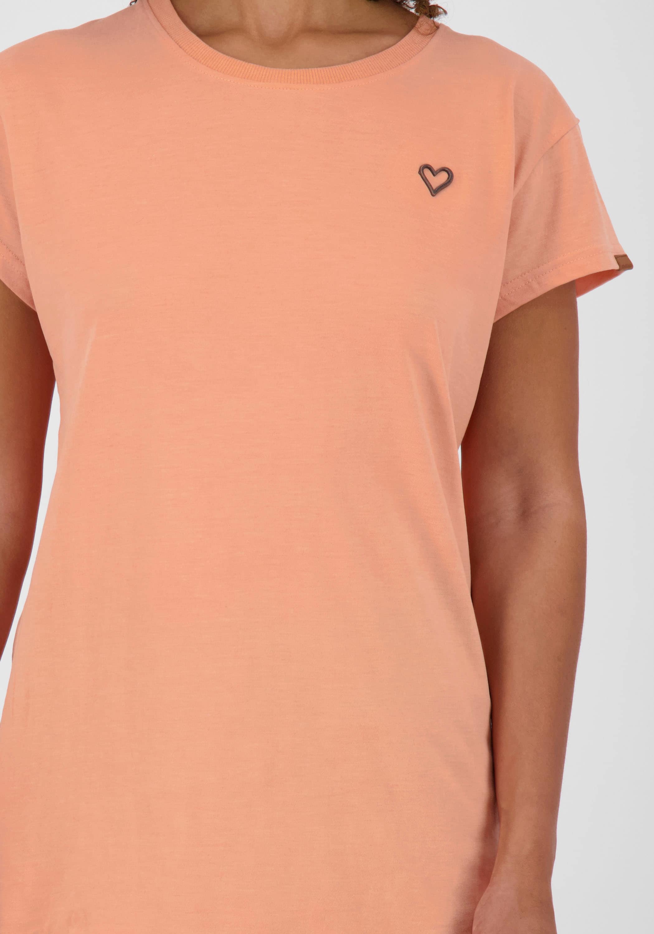 Alife & Kickin T-Shirt »MaxiAK A«, sportives Longshirt in schönen Uni-Farben