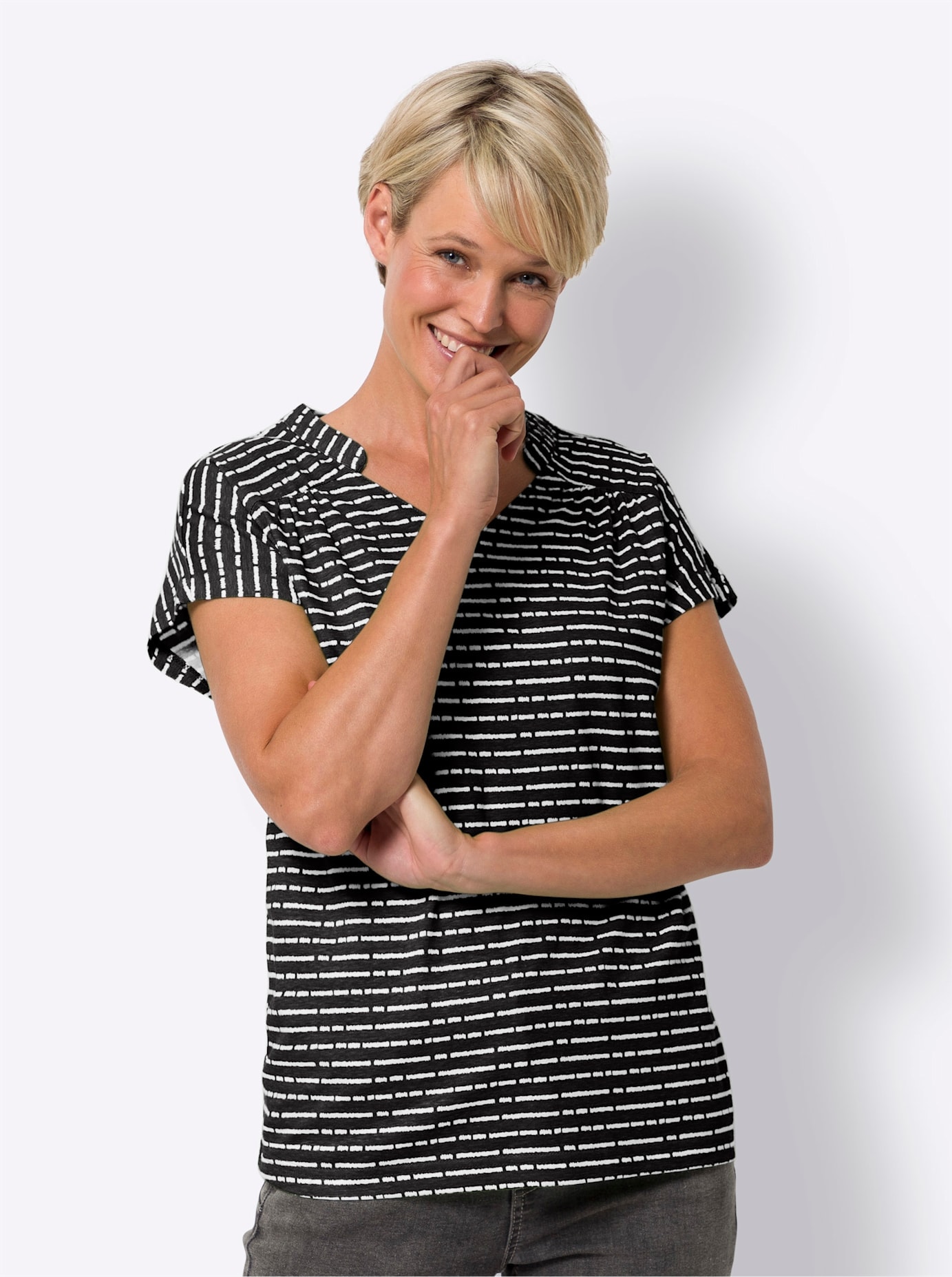 Classic Basics T-shirt à manches courtes »Kurzarm-Shirt« 1 cuis