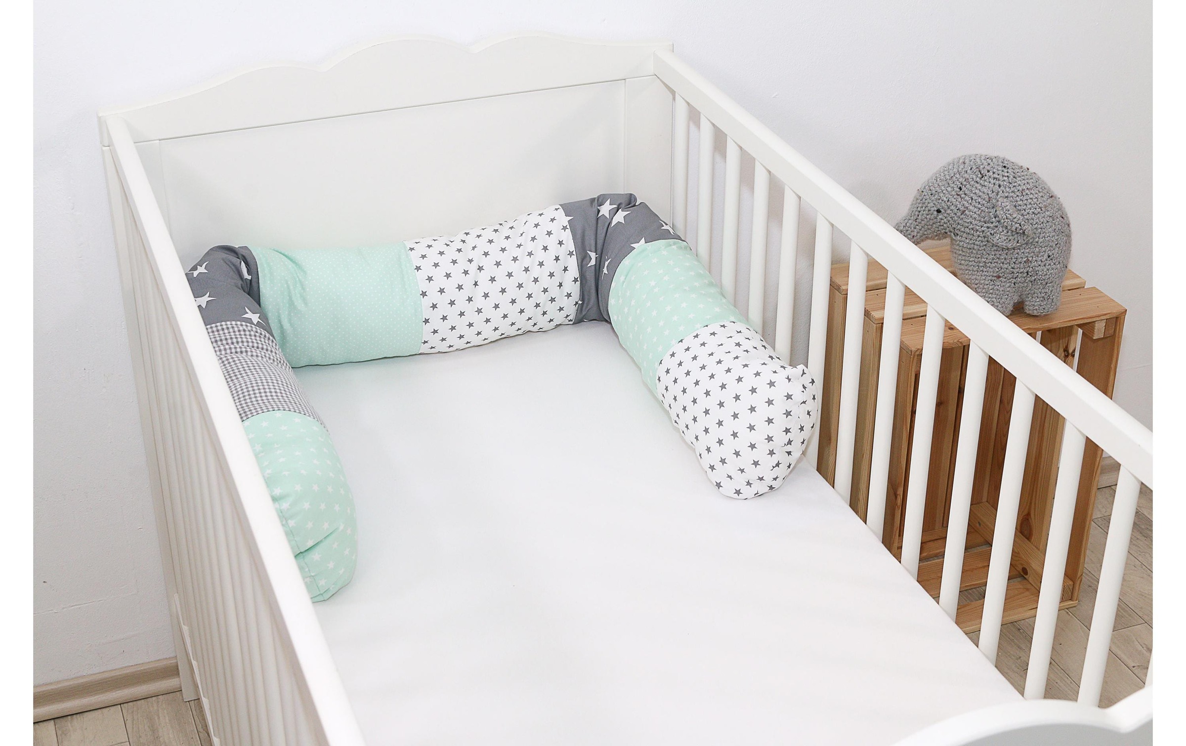 Bettnestchen »Ullenboom Mint/Grau 160 cm«