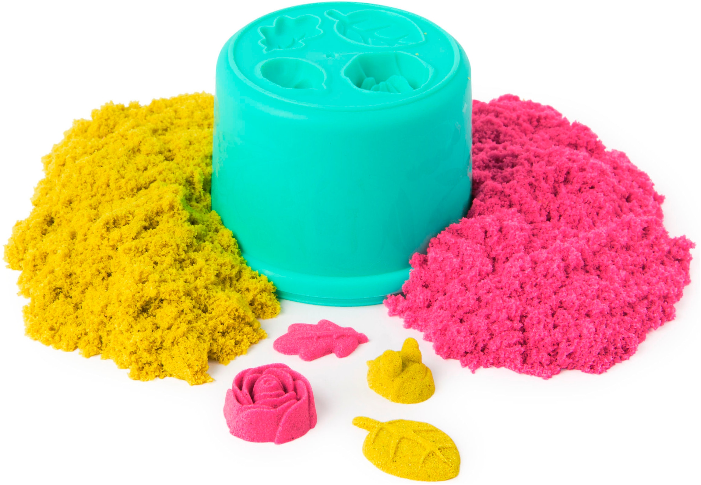 Spin Master Set créatif »Kinetic Sand - Squish Blumen Set«