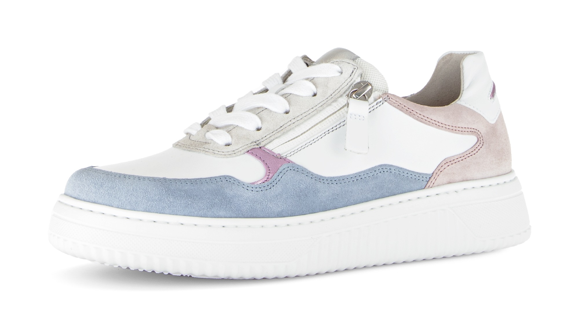 Image of Gabor Plateausneaker "COMO", Freizeitschuh, Halbschuh, Schnürschuh in Komfortweite K (=extraweit)