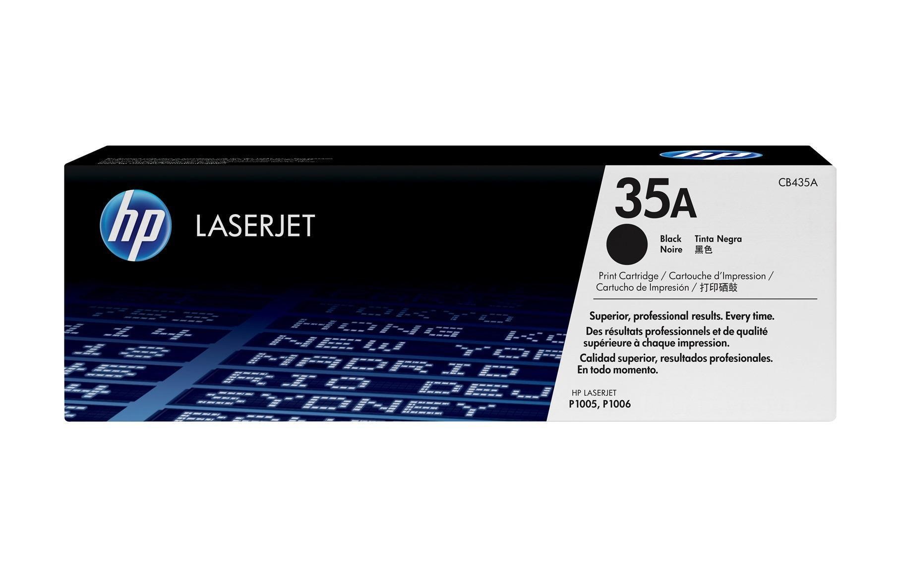 Image of HP Tonerpatrone "Nr. 35A (CB435A) Black"
