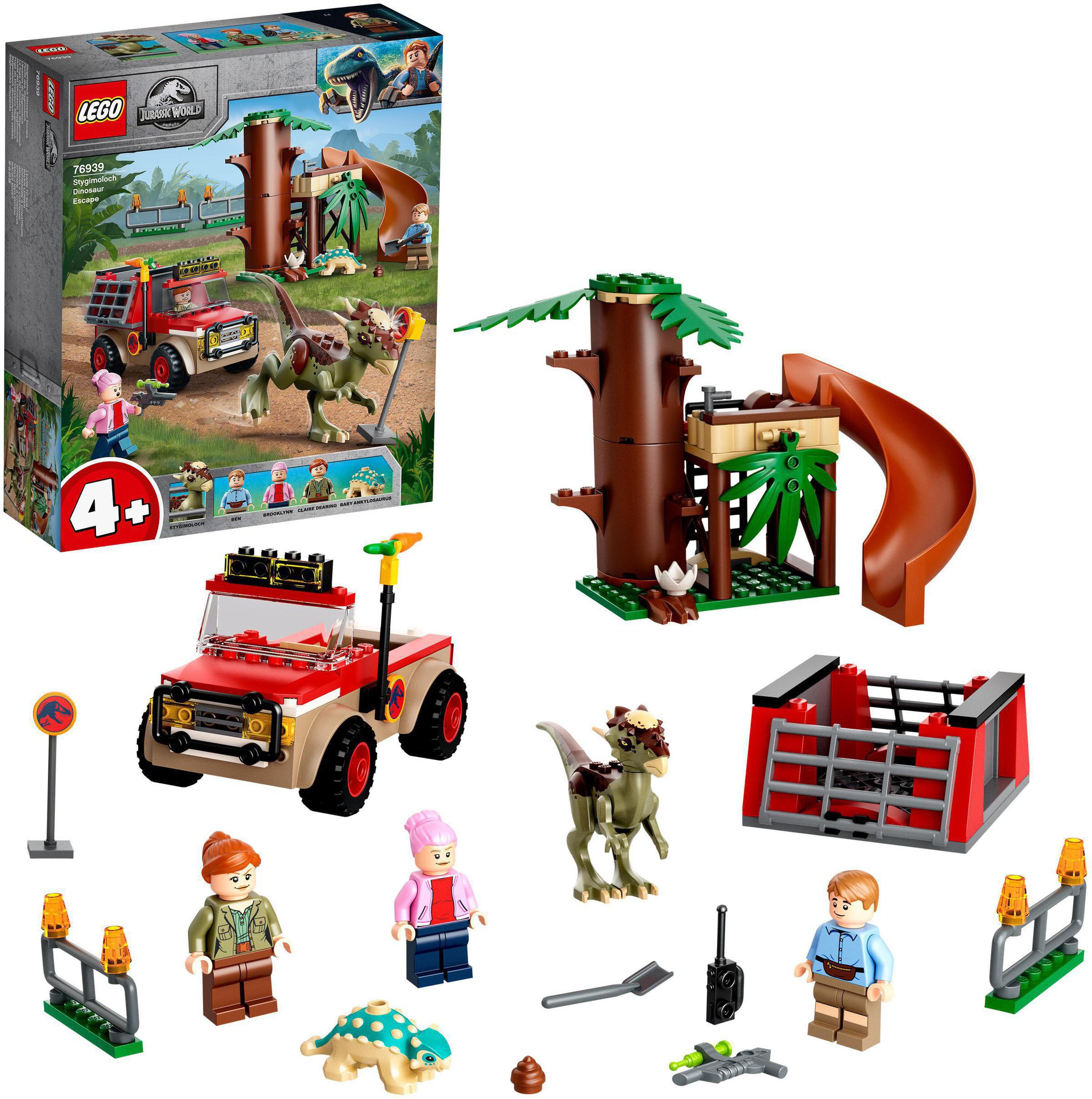 Image of LEGO® Konstruktionsspielsteine »Flucht des Stygimoloch (76939), LEGO® Jurassic World™«, (129 St.), Made in Europe bei Ackermann Versand Schweiz
