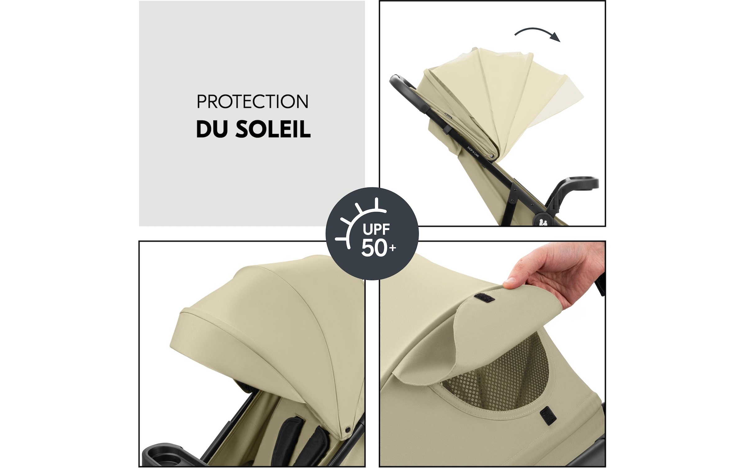 Hauck Poussette pour enfants »Shop N Care Travel Set« 25 kilos