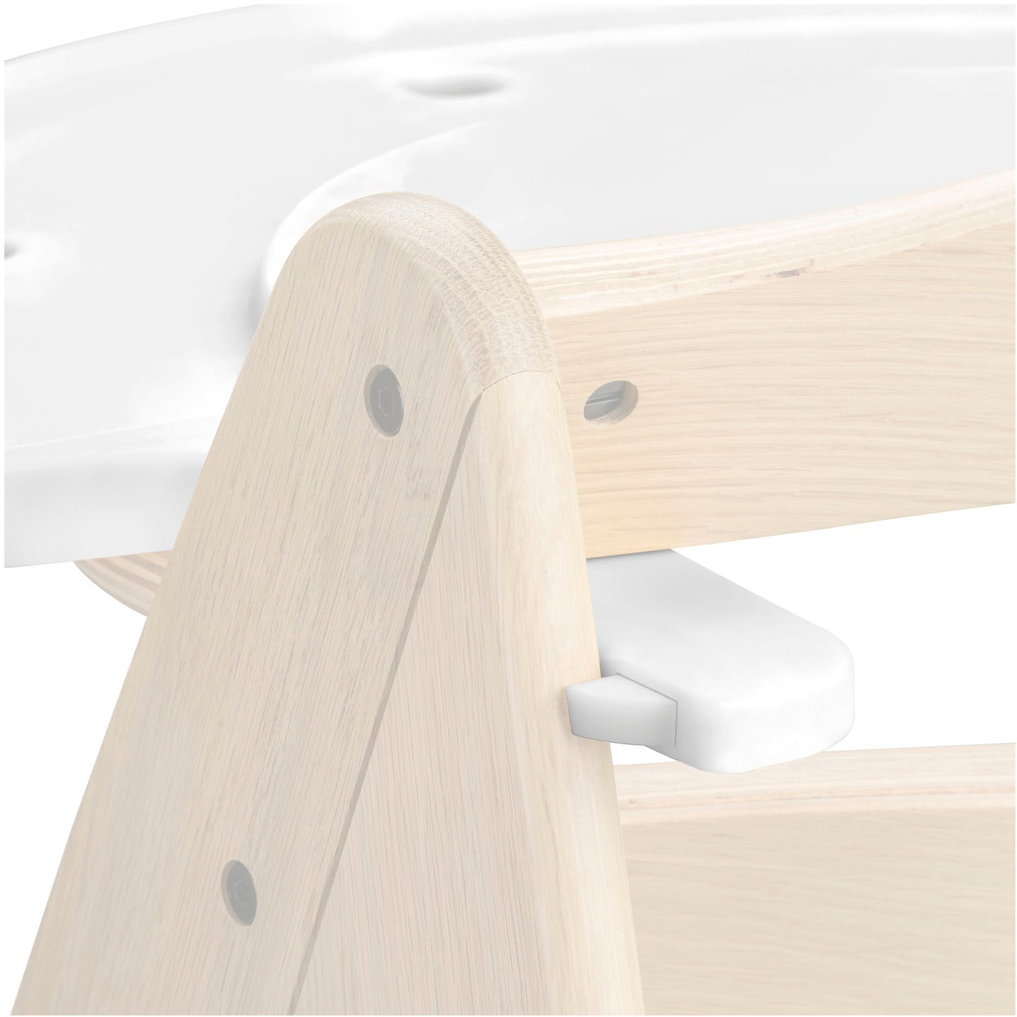 Hauck Plateau de chaise haute »Arketa Play Tray, White«