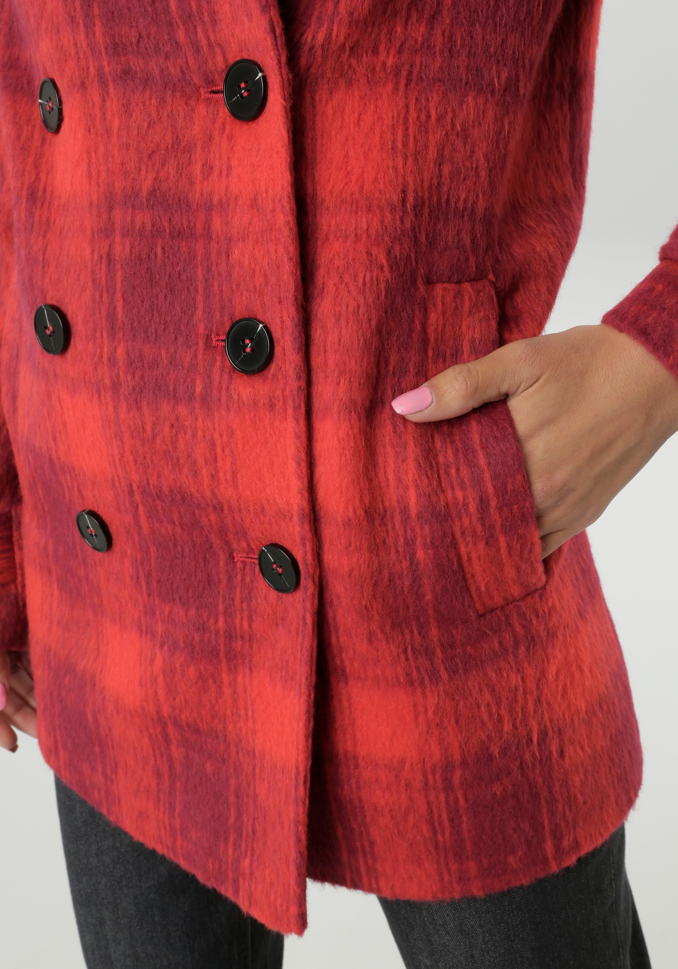 Aniston SELECTED Caban ohne Kapuze mit zwei Eingriffstaschen - NEUE KOLLKEKTION