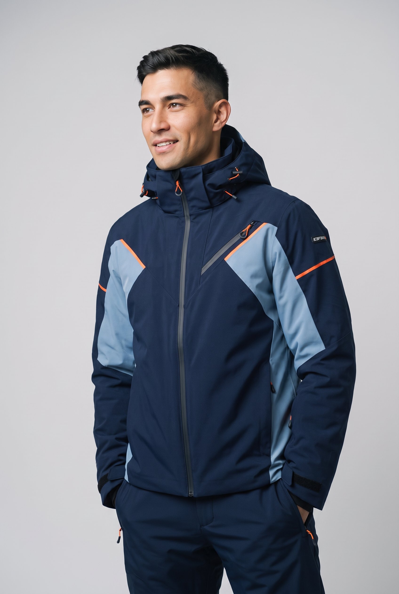 Icepeak Veste de ski »ICEPEAK FIRCREST« matériau déperlant et coupe-vent, en polyester