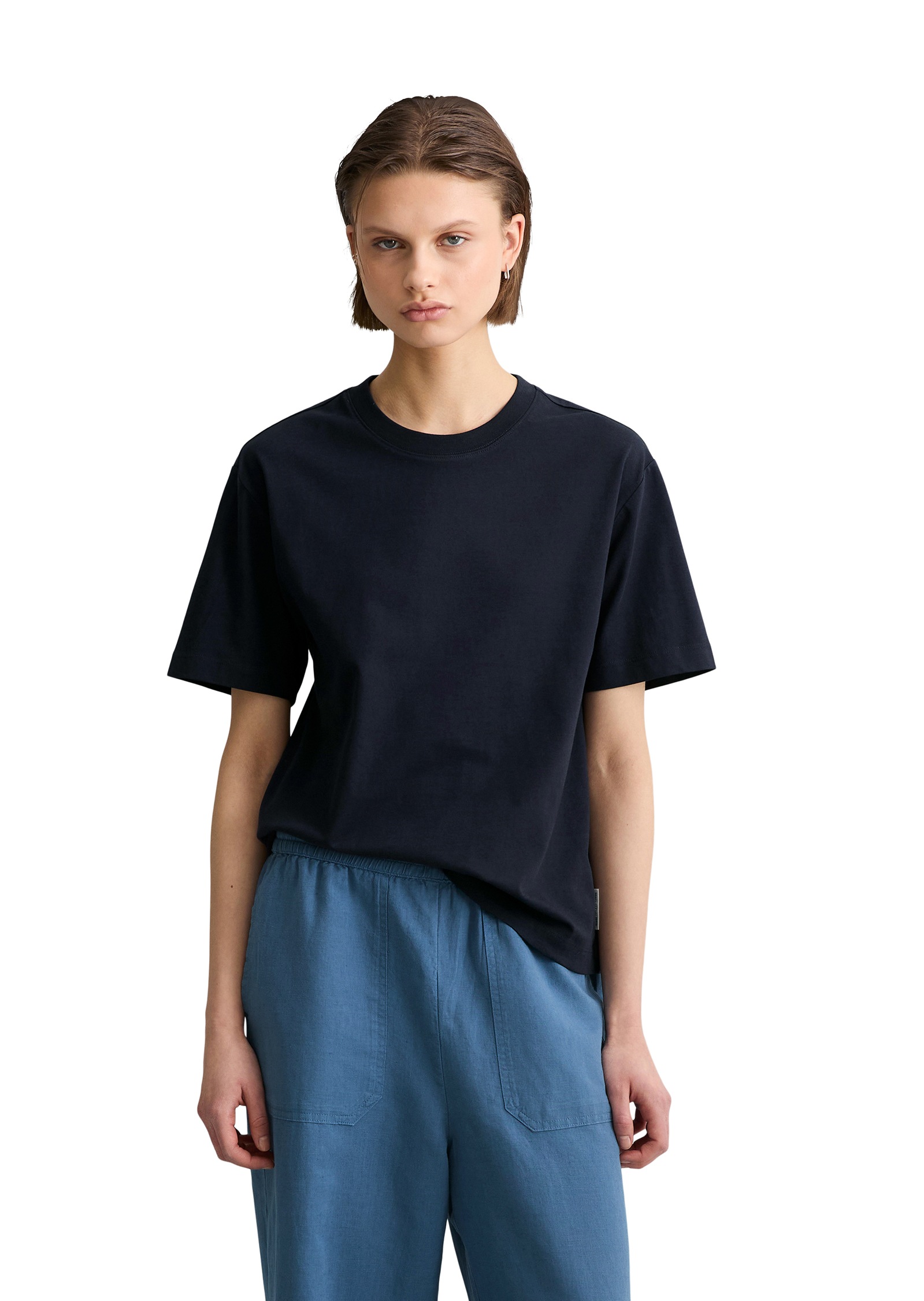 Image of Marc OPolo DENIM T-Shirt regular aus Organic Cotton