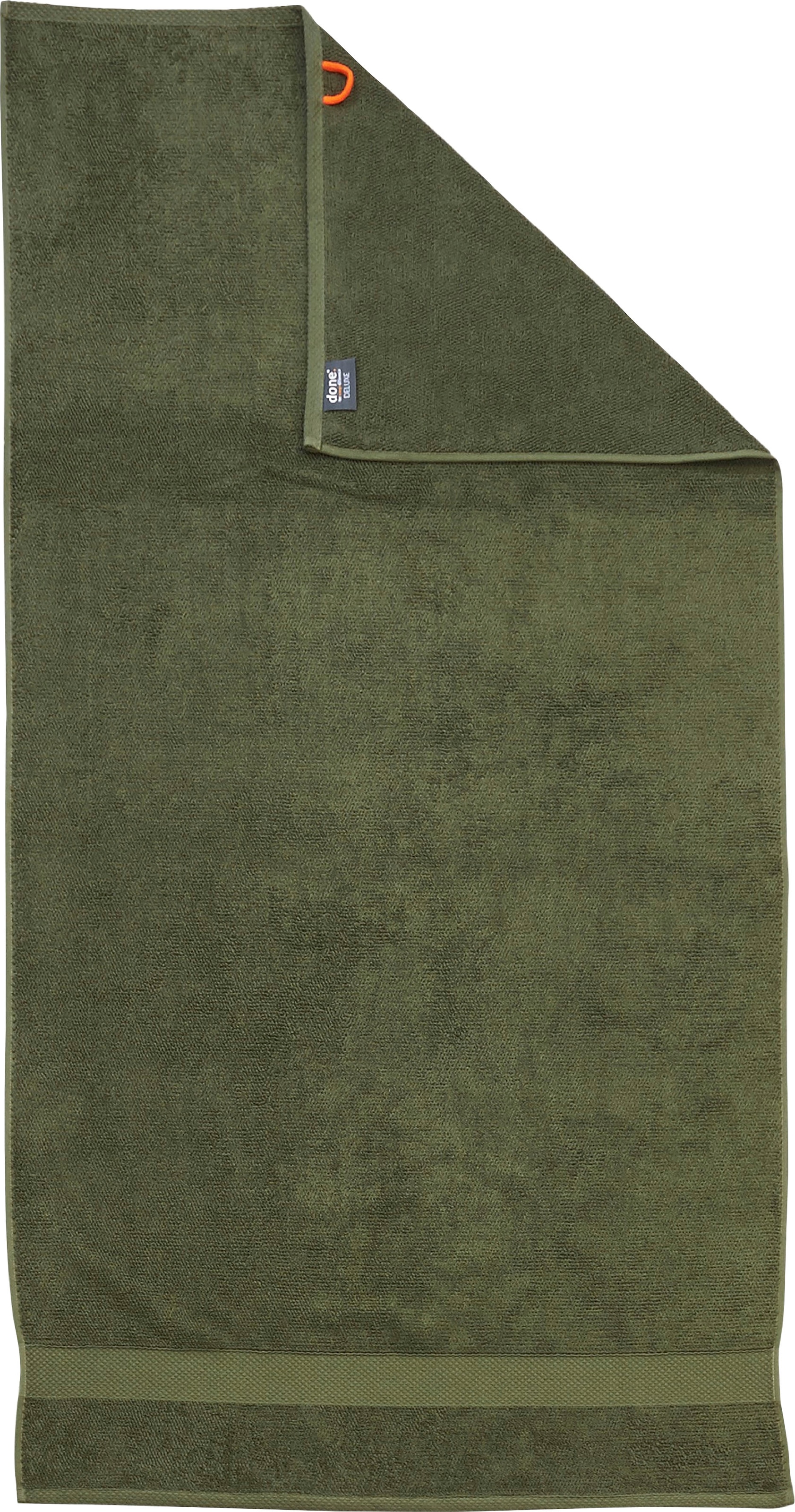 done.® Badetücher »Deluxe«, (1 St., Duschtuch 70 x 140 cm), 1-tlg., Uni Farben, Hotelqualität aus hochwertigem Zwirnfrottier