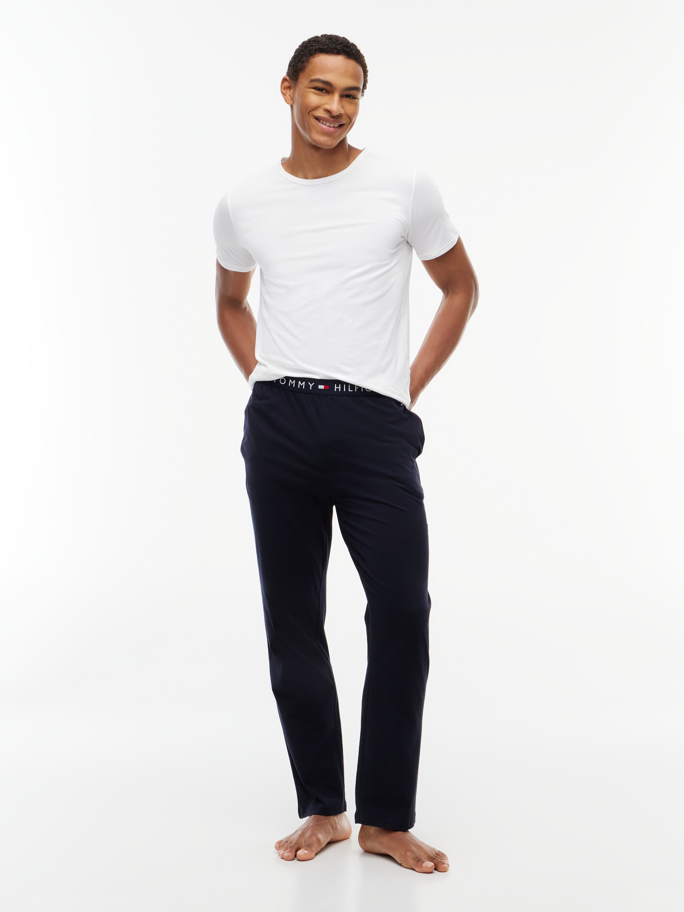 Tommy Hilfiger Underwear Pantalon sweat »JERSEY PANT«  avec inscription Tommy Hilfiger sur le bord-côte