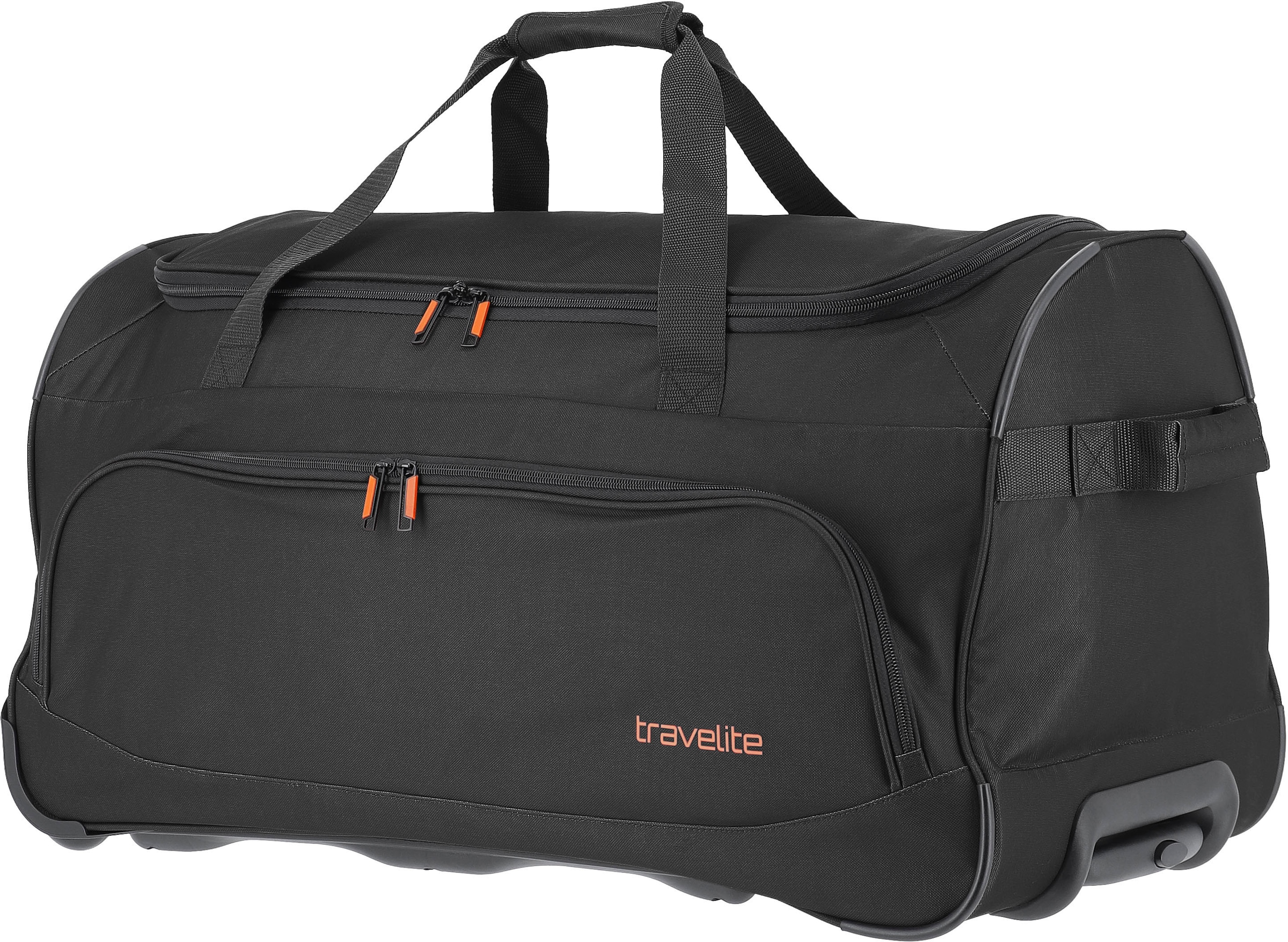 travelite Sac de voyage »Basics Fresh 71 cm Duffle Bag mit Rollen« Grand sac à dos duffle en matériau résistant, idéal comme bagage de voyage