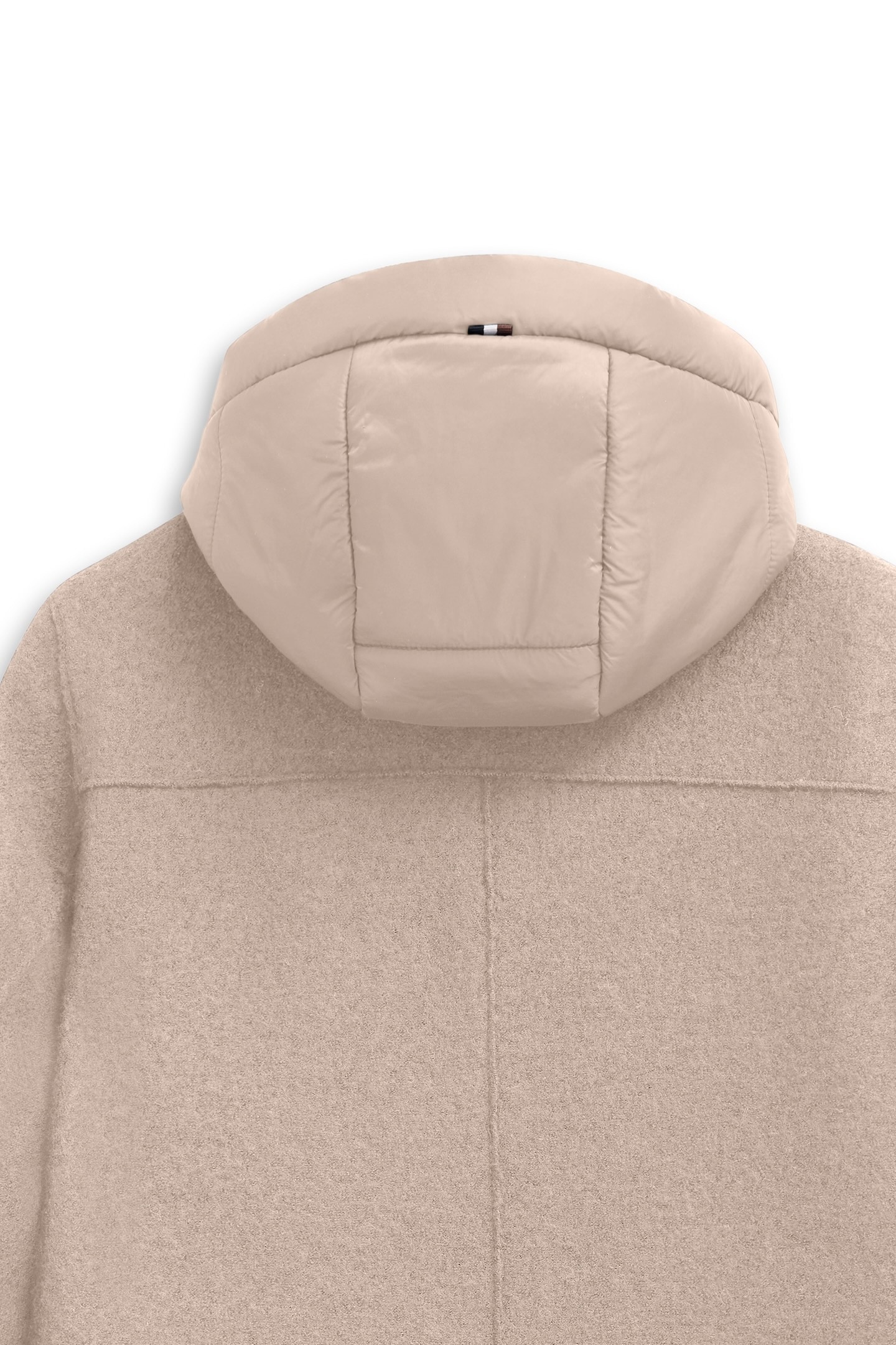 bugatti Wollmantel »Modern Fit« mit Kapuze & herausnehmbarer Weste