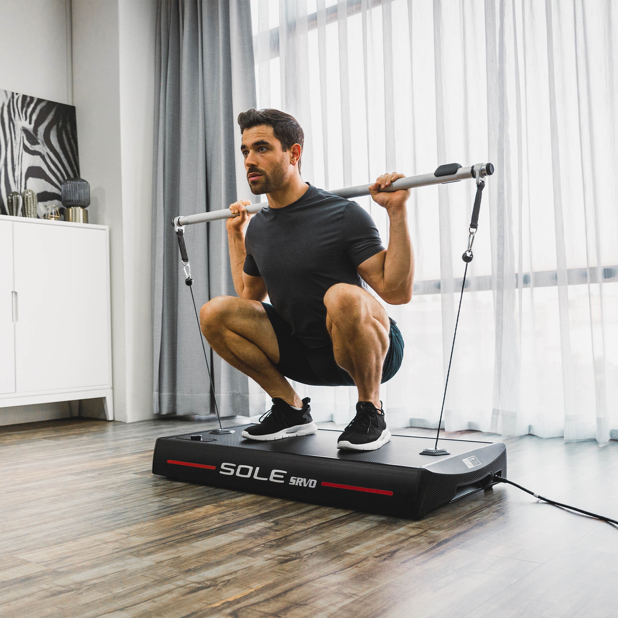 SOLE Fitness Kraftstation »SRVO Basic All-in-one-Trainer«, (Set), multifunktionale Fitnessstation, max. Trainingsgewicht 150 kg