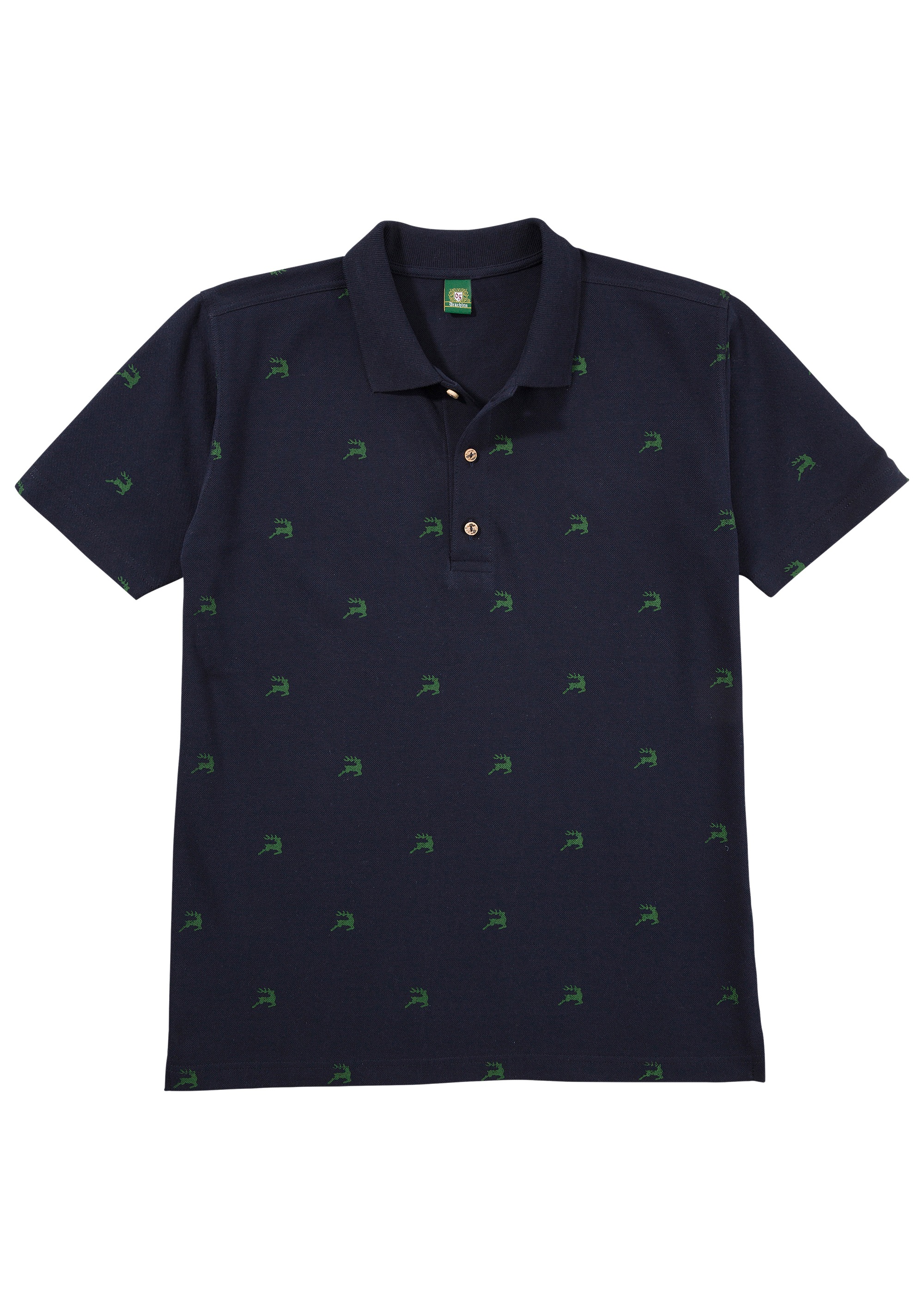 Image of OS-Trachten Trachtenshirt, mit Allover Print bei Ackermann Versand Schweiz