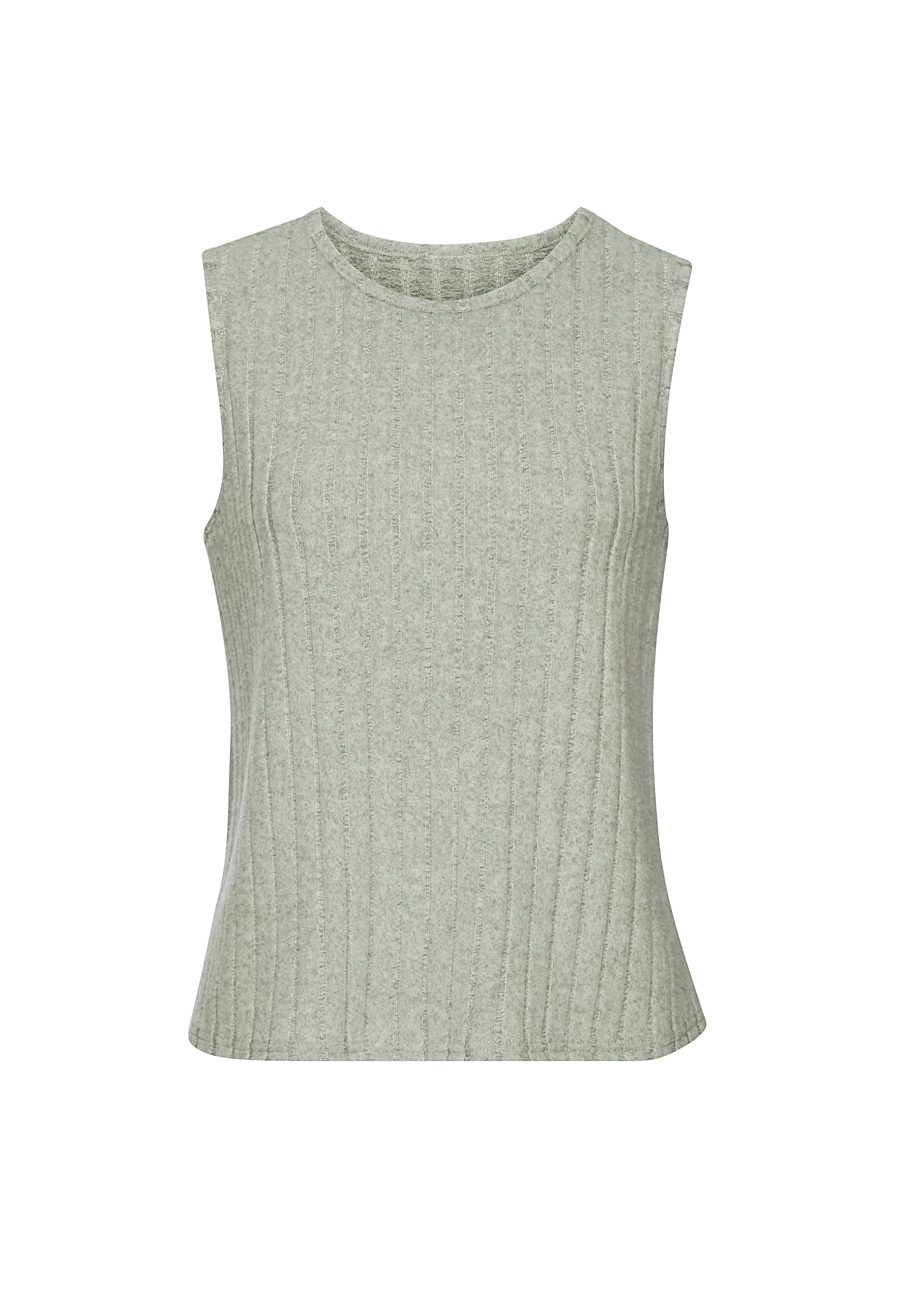 Vivance Débardeur »aus kuscheliger Rippware mit flauschigem Griff« kuscheliges Tanktop, weiches Ripptop aus softer Jerseyware, Homewear