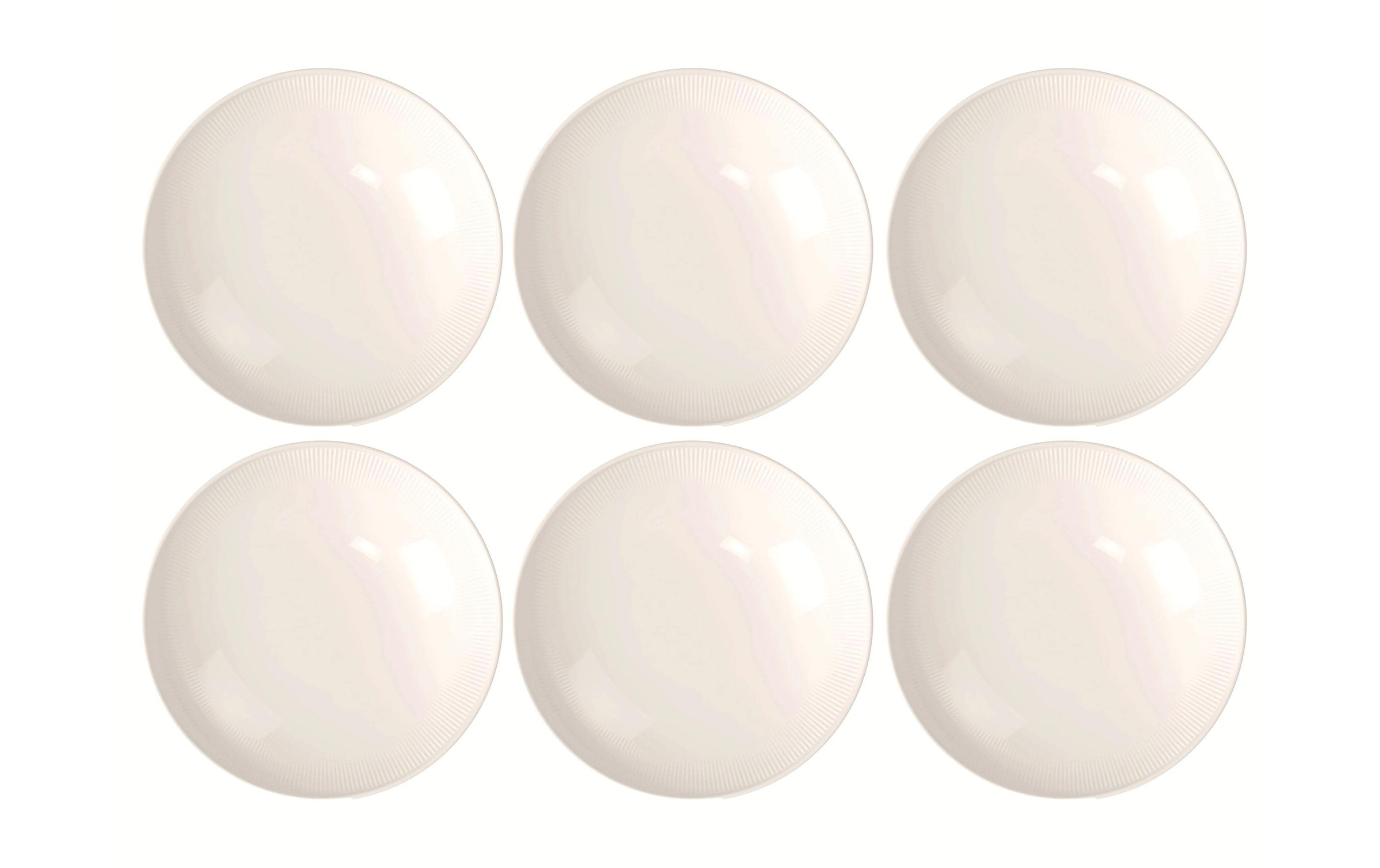 Image of Villeroy & Boch Schale "Afina Ø 25 cm, 6 Stück" aus Porzellan