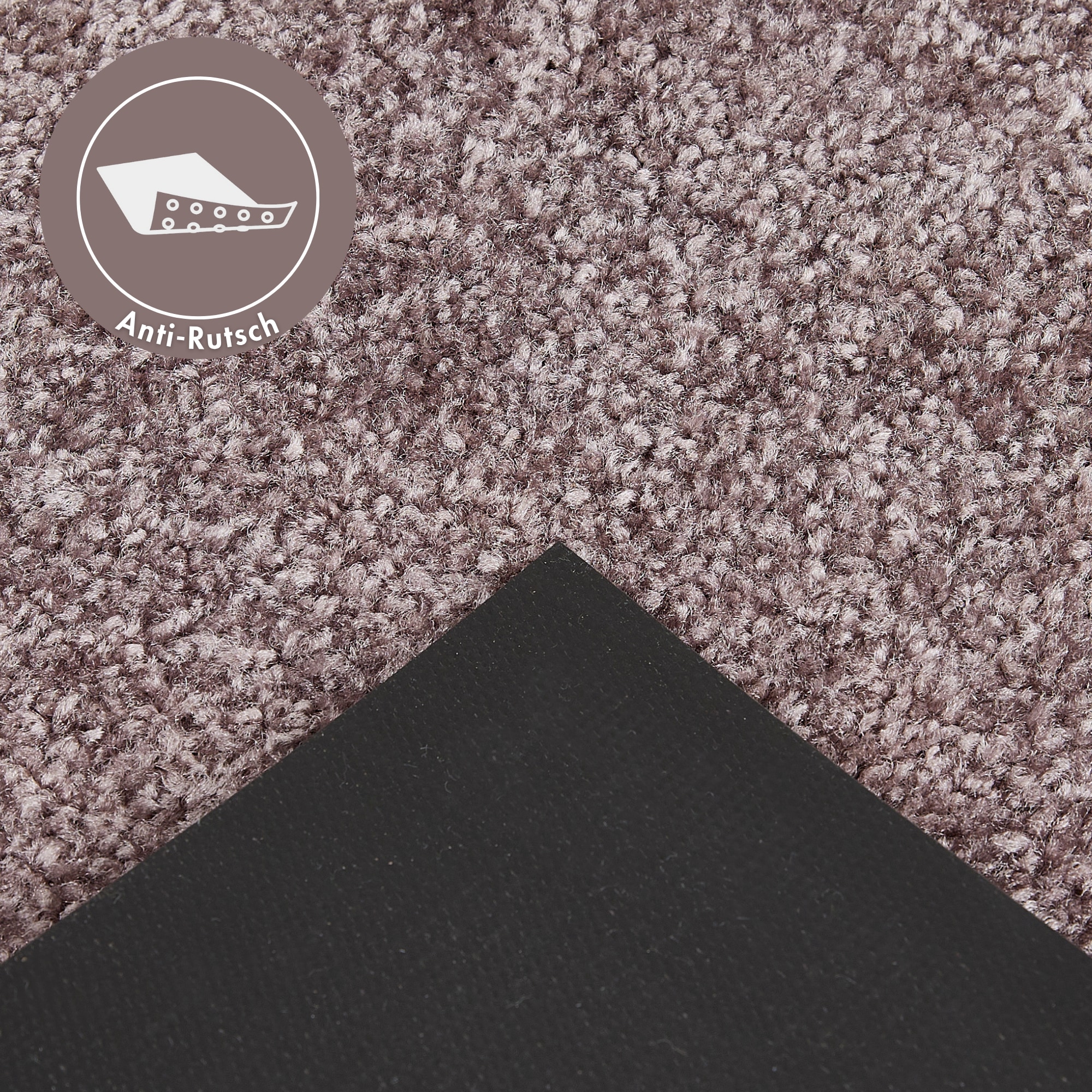 Andiamo Fussmatte »Super Wash & Clean, Made in Belgium« rechteckig 7 mm Höhe Schmutzfangmatte, Uni Farben, rutschhemmend, waschbar