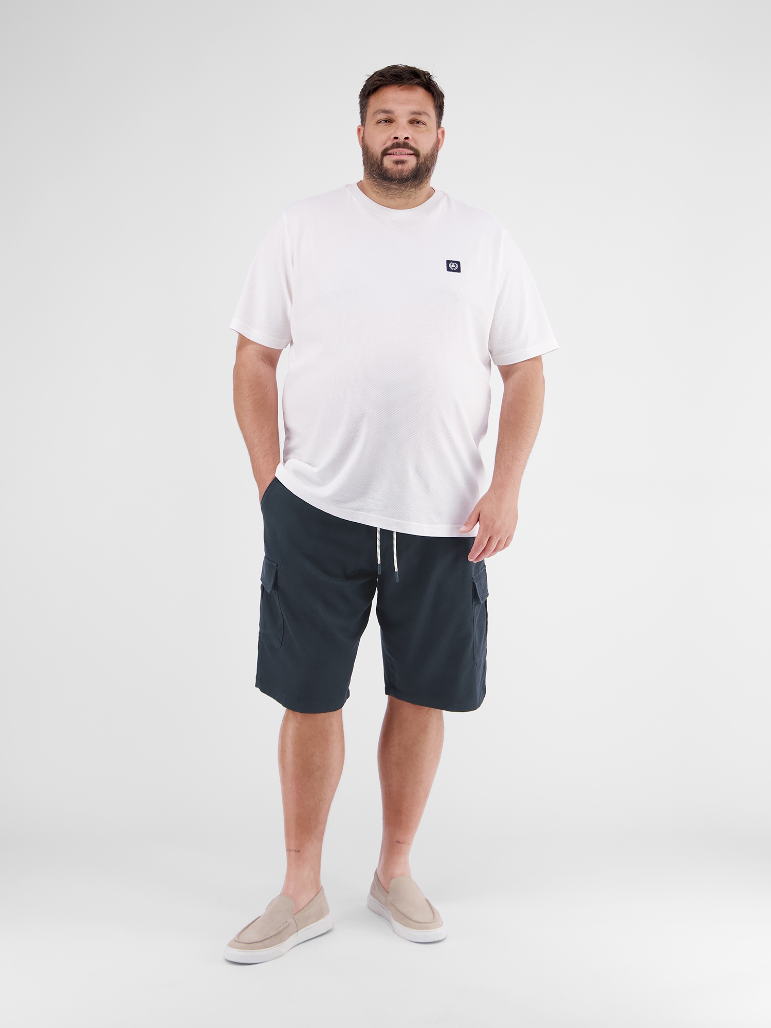 LERROS Jogg-Bermudas »Cargo-Jog-Bermuda in Übergrössen«