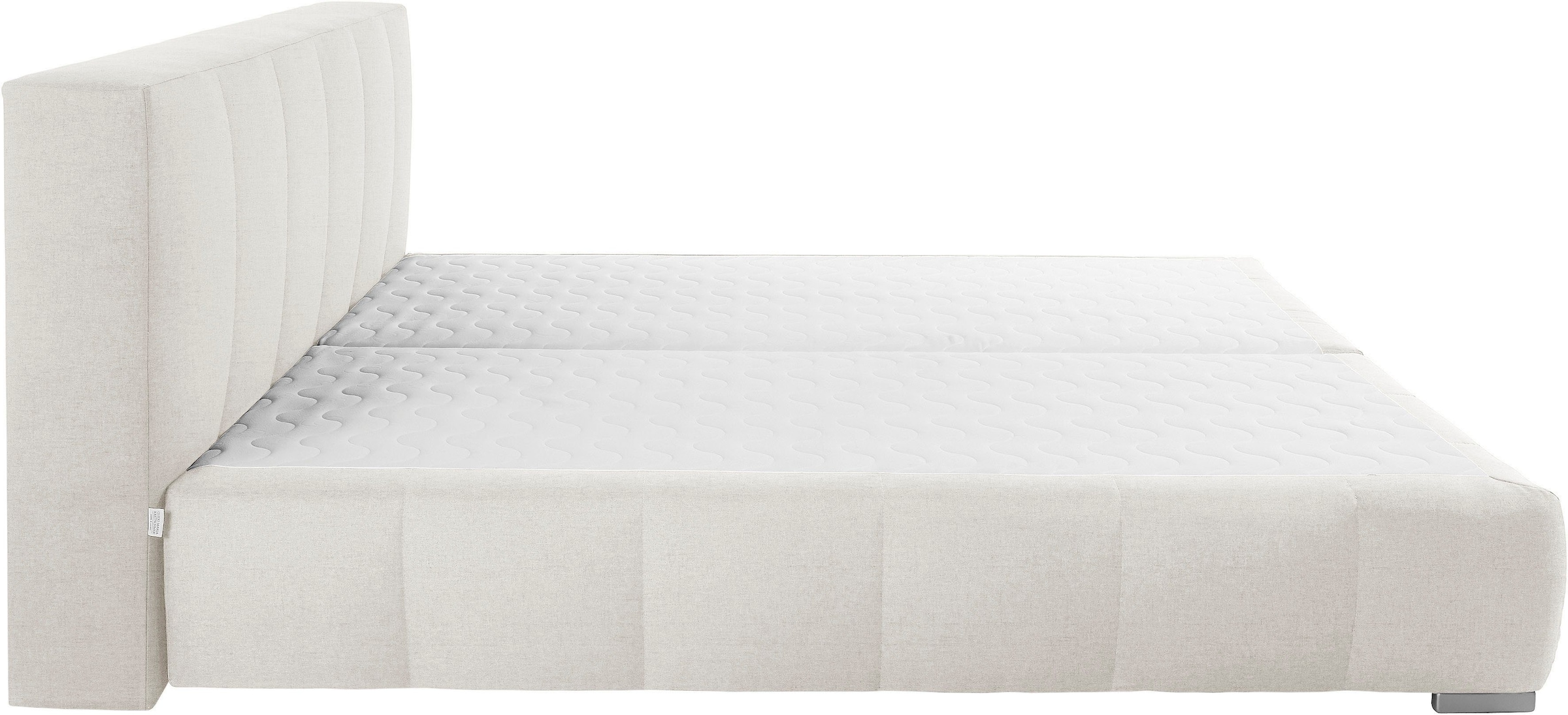 Guido Maria Kretschmer Home&Living Boxspringbett »Chelles«, inkl. Topper, in XXL- Überlänge 220 cm, Unterbox mit feine Wölbung