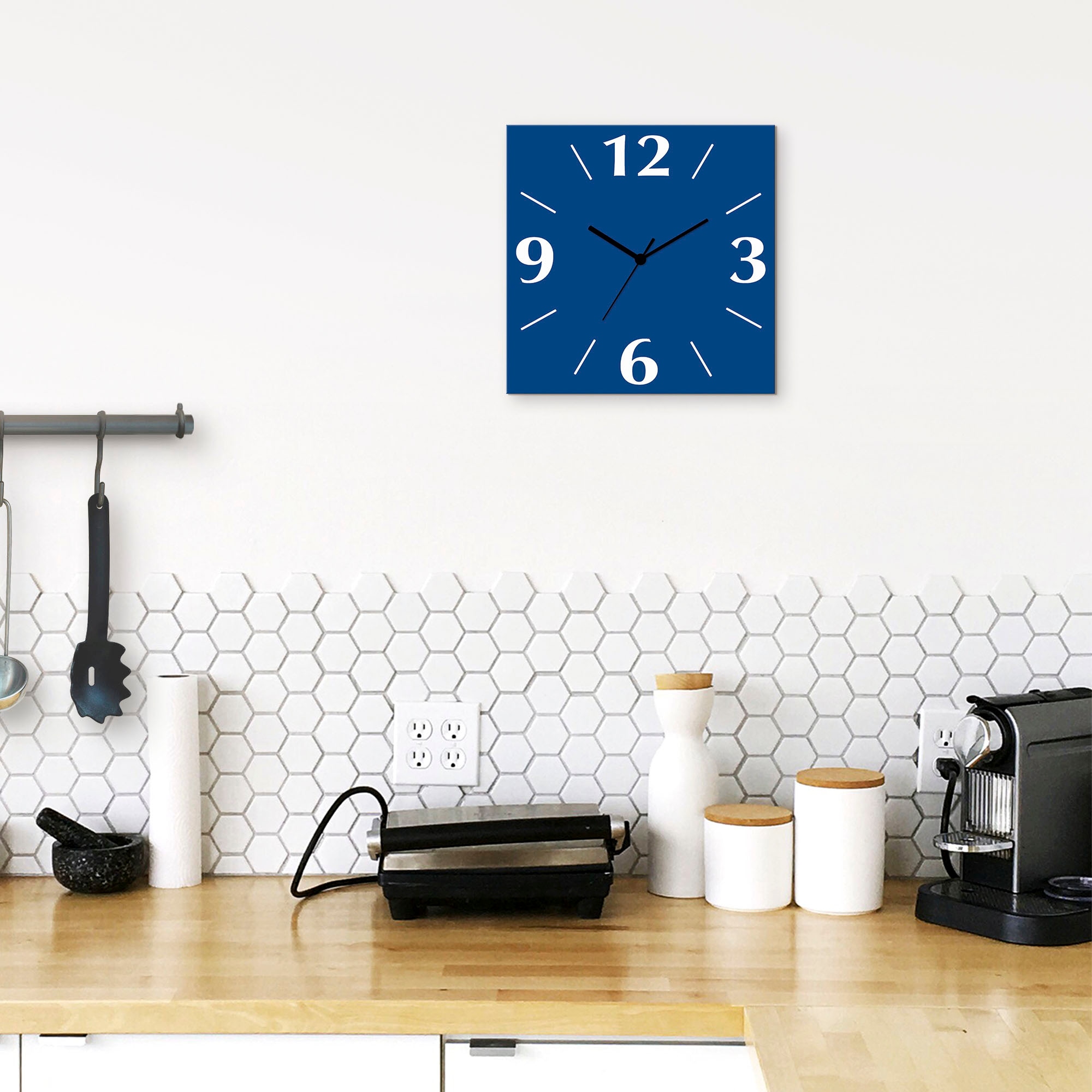 Artland Horloge murale »Uni Trendfarben« wahlweise mit Quarz- oder Funkuhrwerk, lautlos ohne Tickgeräusche