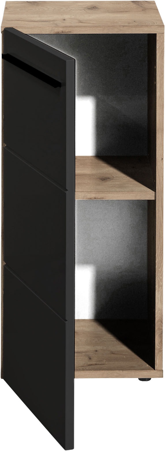 BASIC by Balculina Armoire intermédiaire »Rom BxHxT 34x72x31 cm« 1 cuis tlg. largeur 34cm, poignées en plastique, Made in Europa