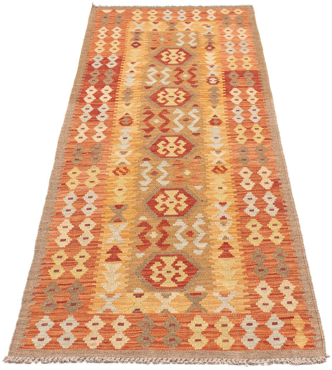 Image of morgenland Läufer »Kelim Maimene Durchgemustert 197 x 63 cm«, rechteckig, 0,5 mm Höhe, Wendeteppich bei Ackermann Versand Schweiz