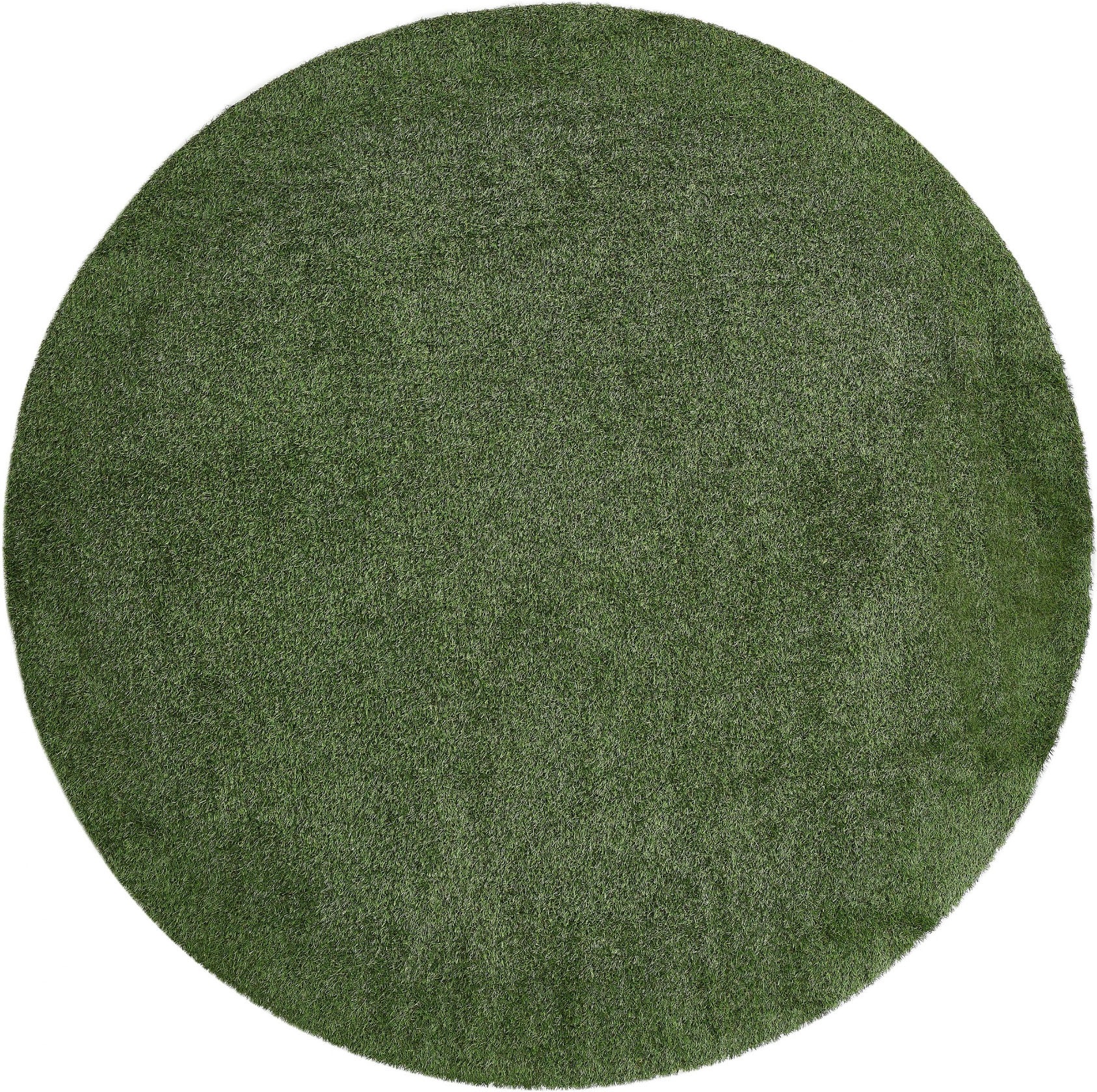 Andiamo »Rasenteppich Sansibar, Gesamthöhe ca. 20 mm« Rond Aspect réaliste, avec fonction de drainage, pour balcon & terrasse