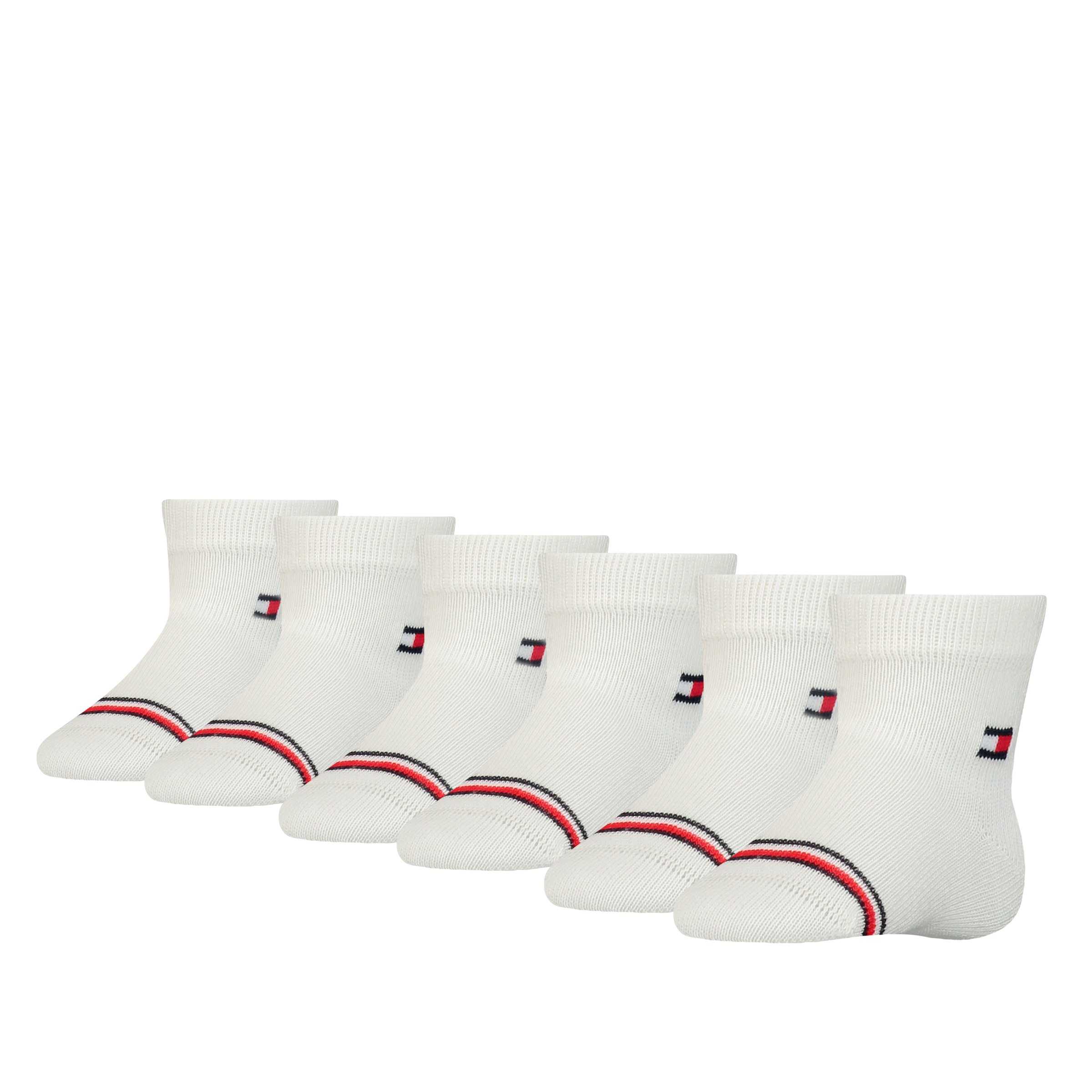 Image of Tommy Hilfiger Socken "TH BABY SOCK 6P ECOM" 6er-Pack, mit ikonischen Streifenakzenten