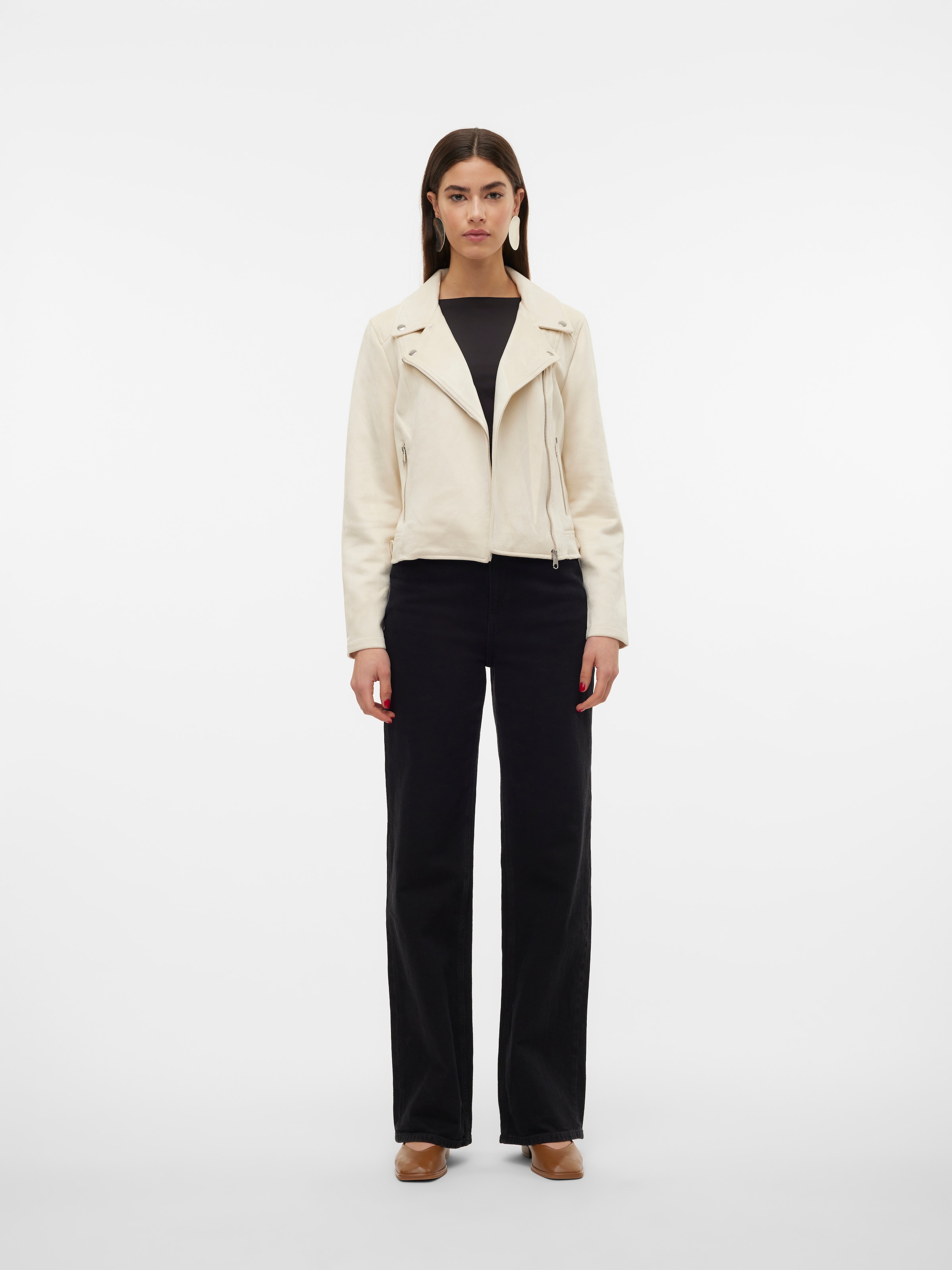 Vero Moda Lederimitatjacke »VMJOSE SHORT FAUX SUEDE JACKET GA NOOS«