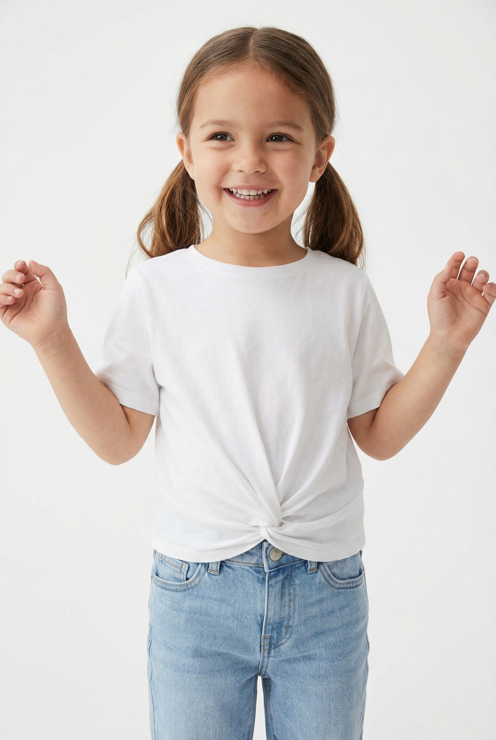 KIDS ONLY T-shirt »KOGREX S/S KNOT TOP JRS 2-PACK« Packung, 2 pièces Baumwolle, regular fit