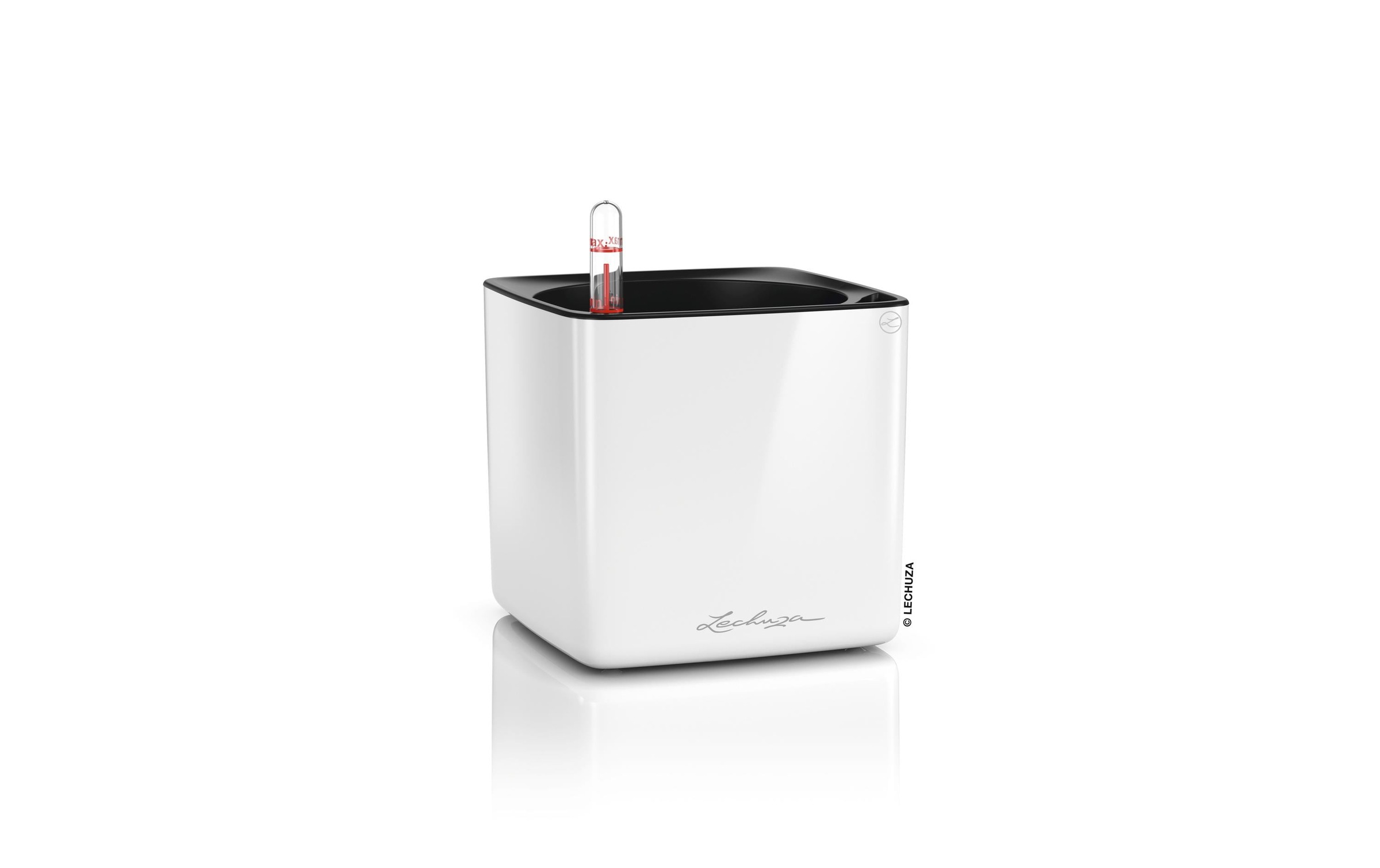 Image of Blumentopf "Lechuza CUBE Glossy 14"