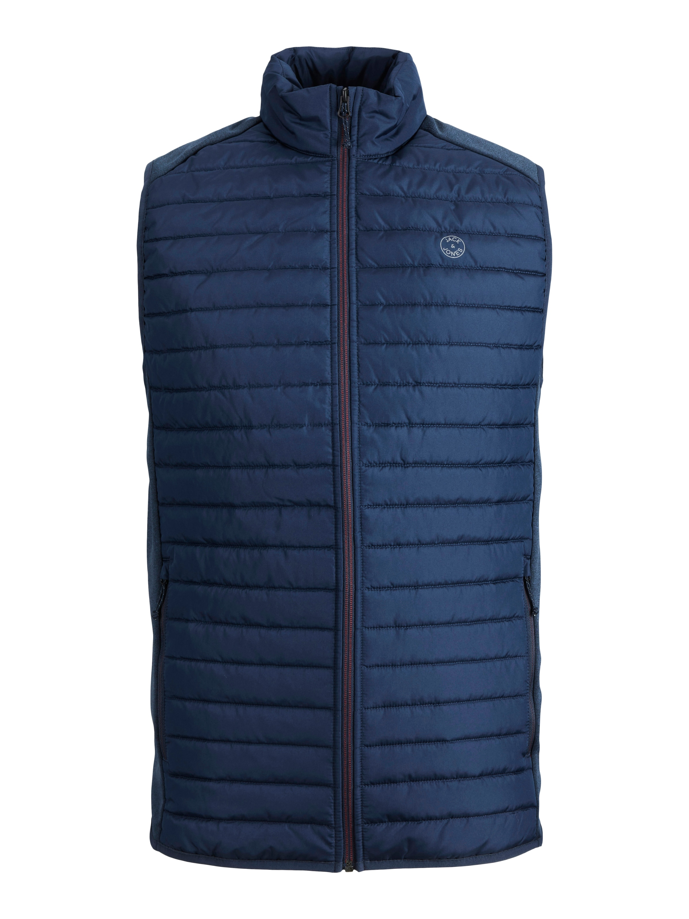 Jack & Jones Gilet matelassé »JJEMULTI BODYWARMER COLLAR NOOS« normal, Polyester, ohne Kapuze