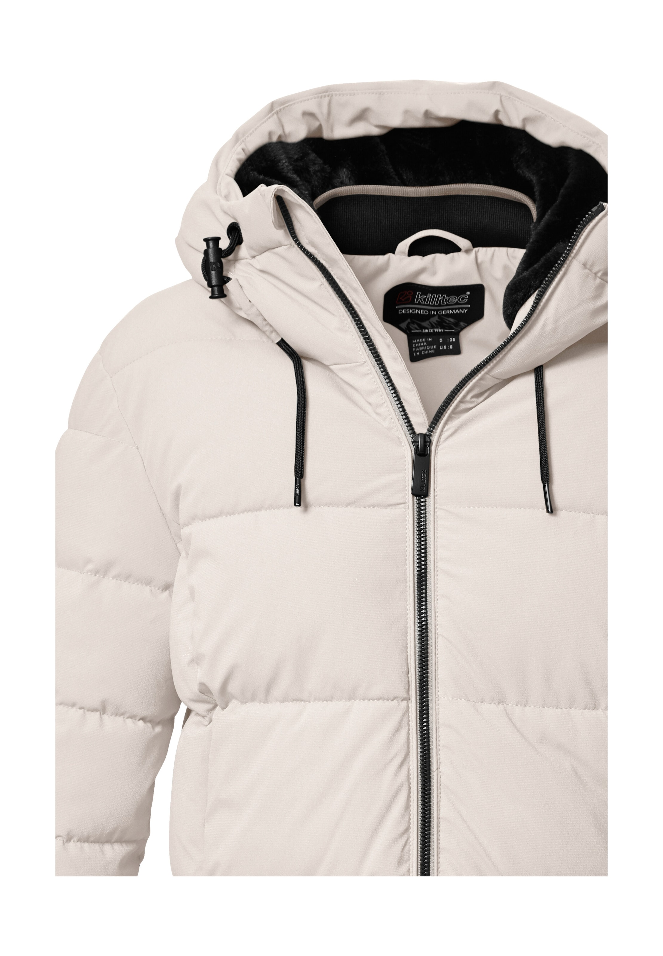 Killtec Manteau matelassé »KOW 56 WMN QLTD CT« manteau d'hiver coupe-vent et déperlant avec capuche réglable