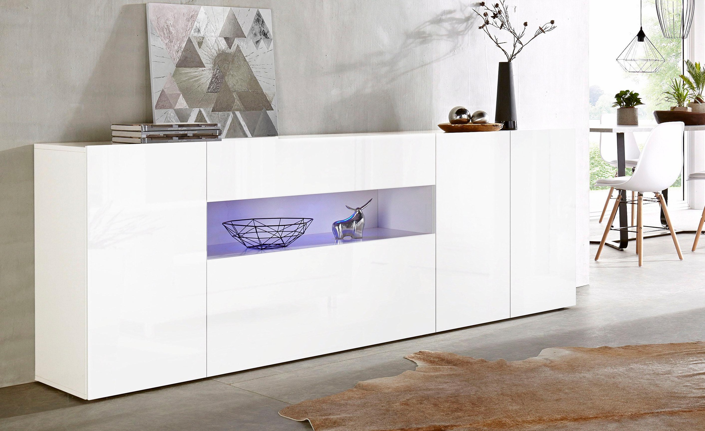 Image of Tecnos Sideboard, Breite 220 cm, ohne Beleuchtung bei Ackermann Versand Schweiz
