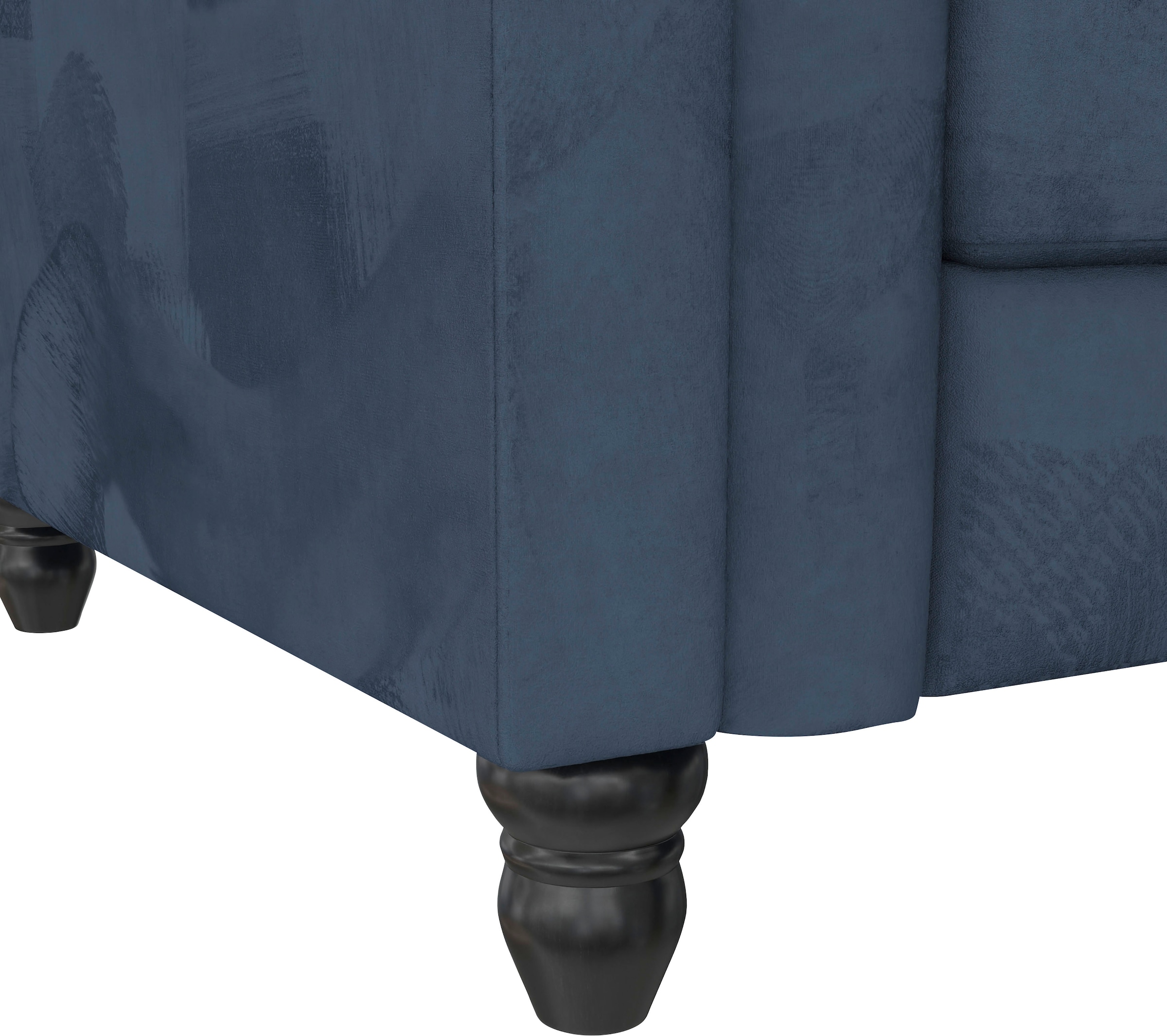 Dorel Home Ecksofa »Felix, L-Form, 241 cm (Liegefl.108x195 cm), Recamiere tauschbar,« verstellb. Rückenlehne, Bett-Funktion, Velours, Kunstleder, Vintage