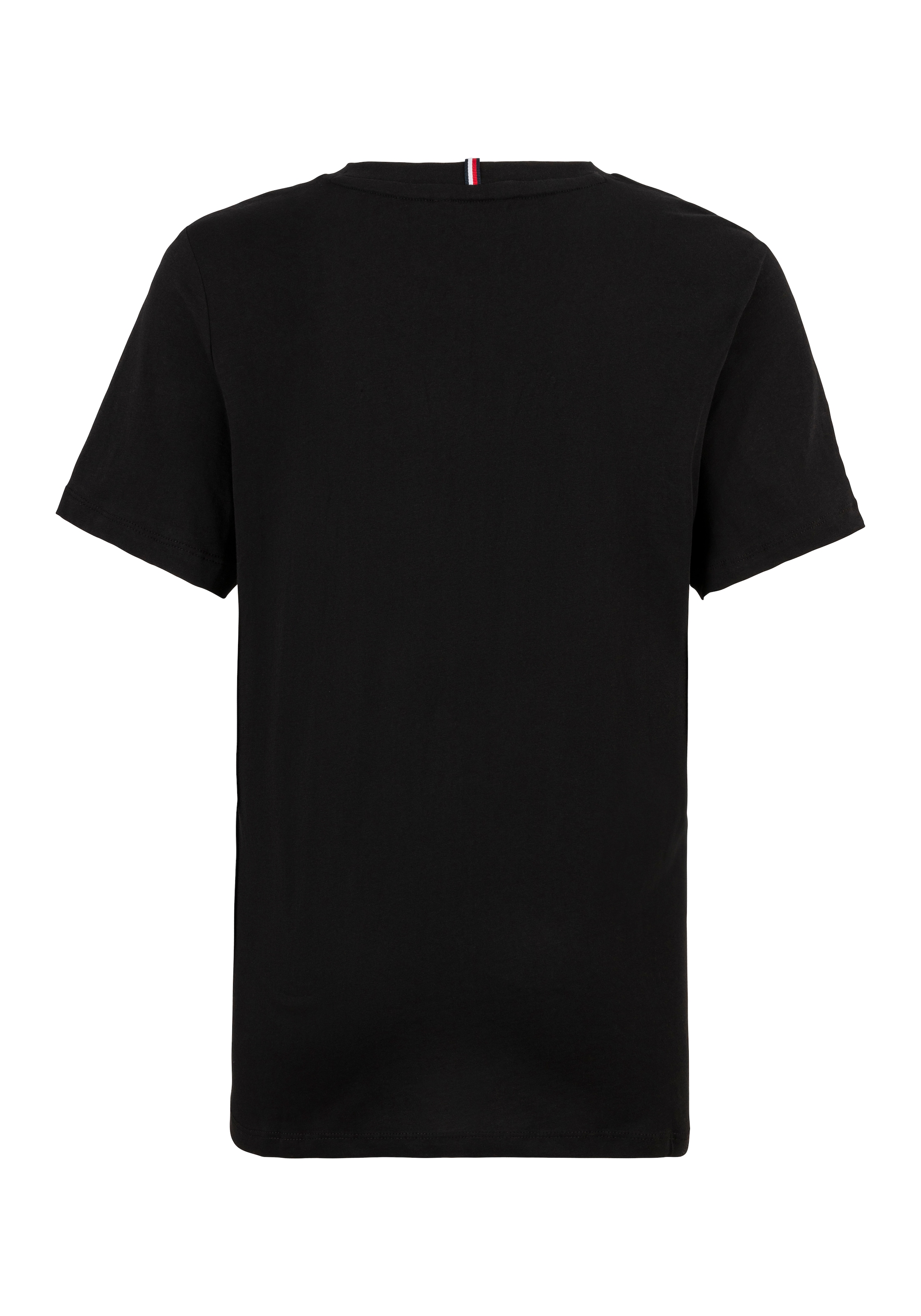 Tommy Hilfiger Curve T-Shirt »CRV REG C-NK SIGNATURE TEE SS«, Grosse Grössen