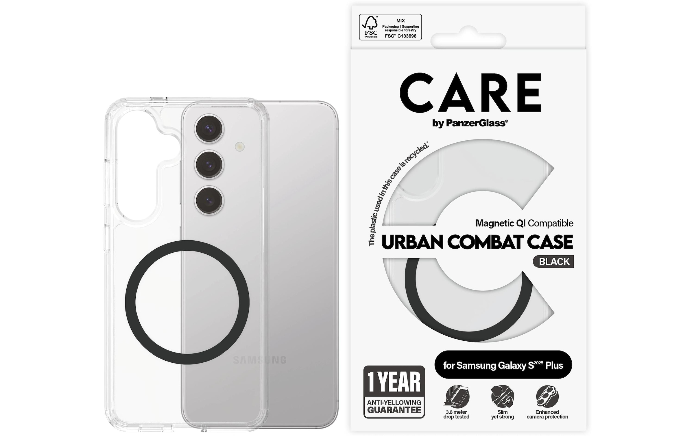 CARE by PanzerGlass Backcover »Flagship Galaxy S25+«, Samsung Galaxy S25+