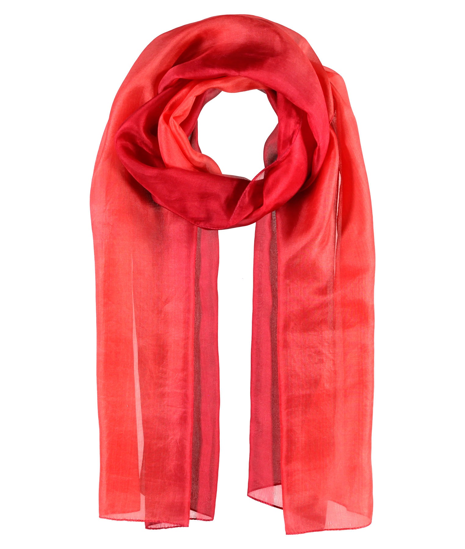 Seiden Degradé Schal