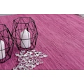 THEKO Teppich »Happy Cotton«, rechteckig, 5 mm Höhe, Handweb Teppich, Flachgewebe, reine Baumwolle, handgewebt, mit Fransen, ideal im Wohnzimmer & Schlafzimmer