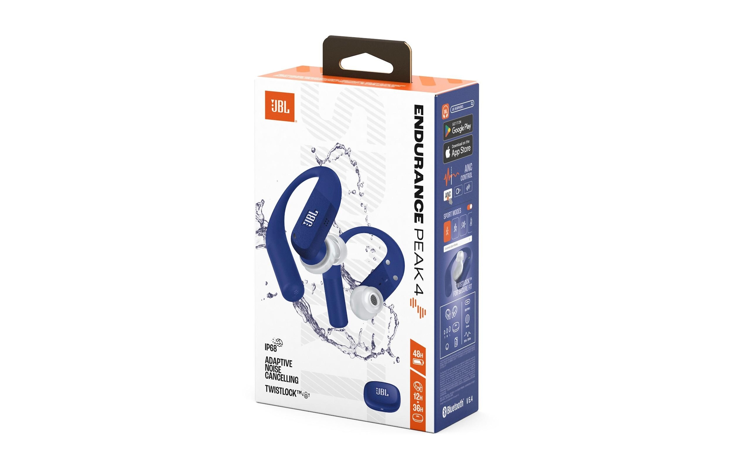 iRobot wireless In-Ear-Kopfhörer »Endurance PEAK 4« A2DP Bluetooth Active Noise Cancelling (ANC) | Freisprechfunktion | Multi-Point-Verbindung True Wireless Sport Earbuds
