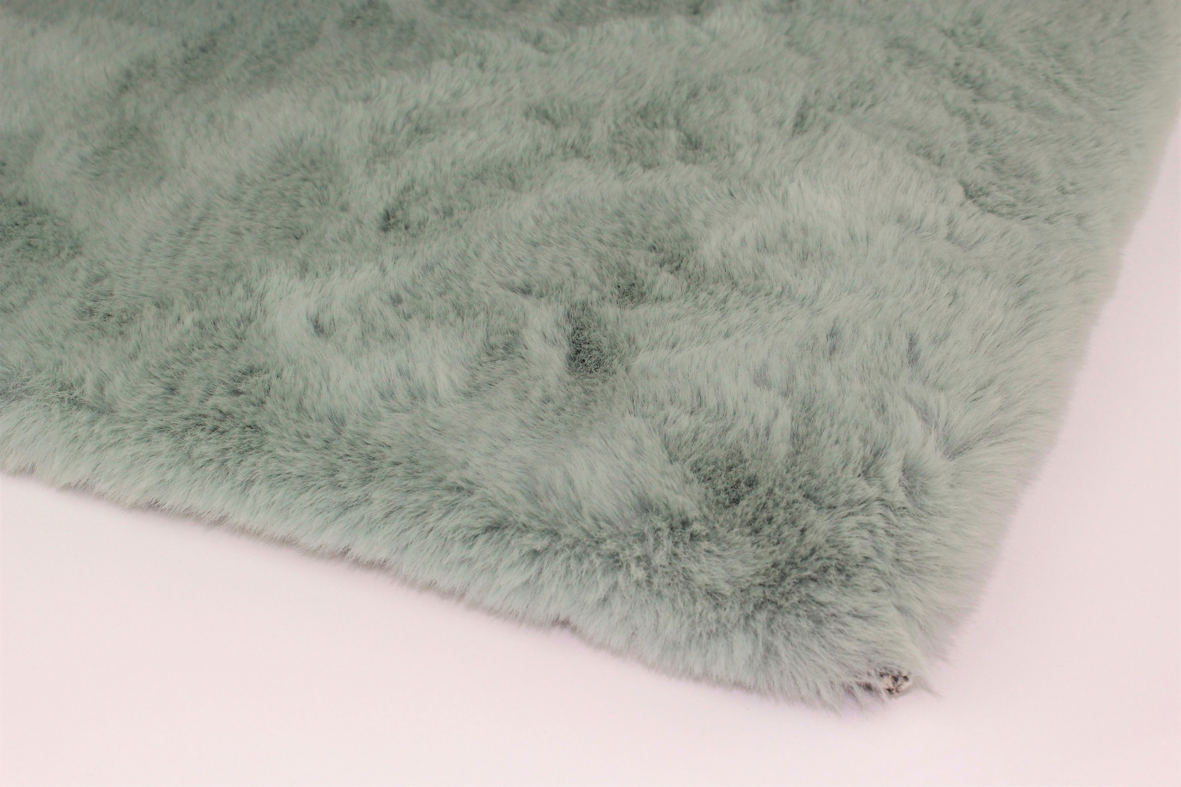 Dekowe Fellteppich »Roger«, rund, 20 mm Höhe, Kunstfell, Kaninchenfell-Haptik, ein echter Kuschelteppich